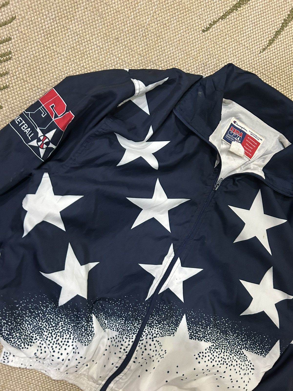 Champion Vintage 1996 Champion USA Basketball Olympic Windbreaker Size US L / EU 52-54 / 3 - 2 Thumbnail