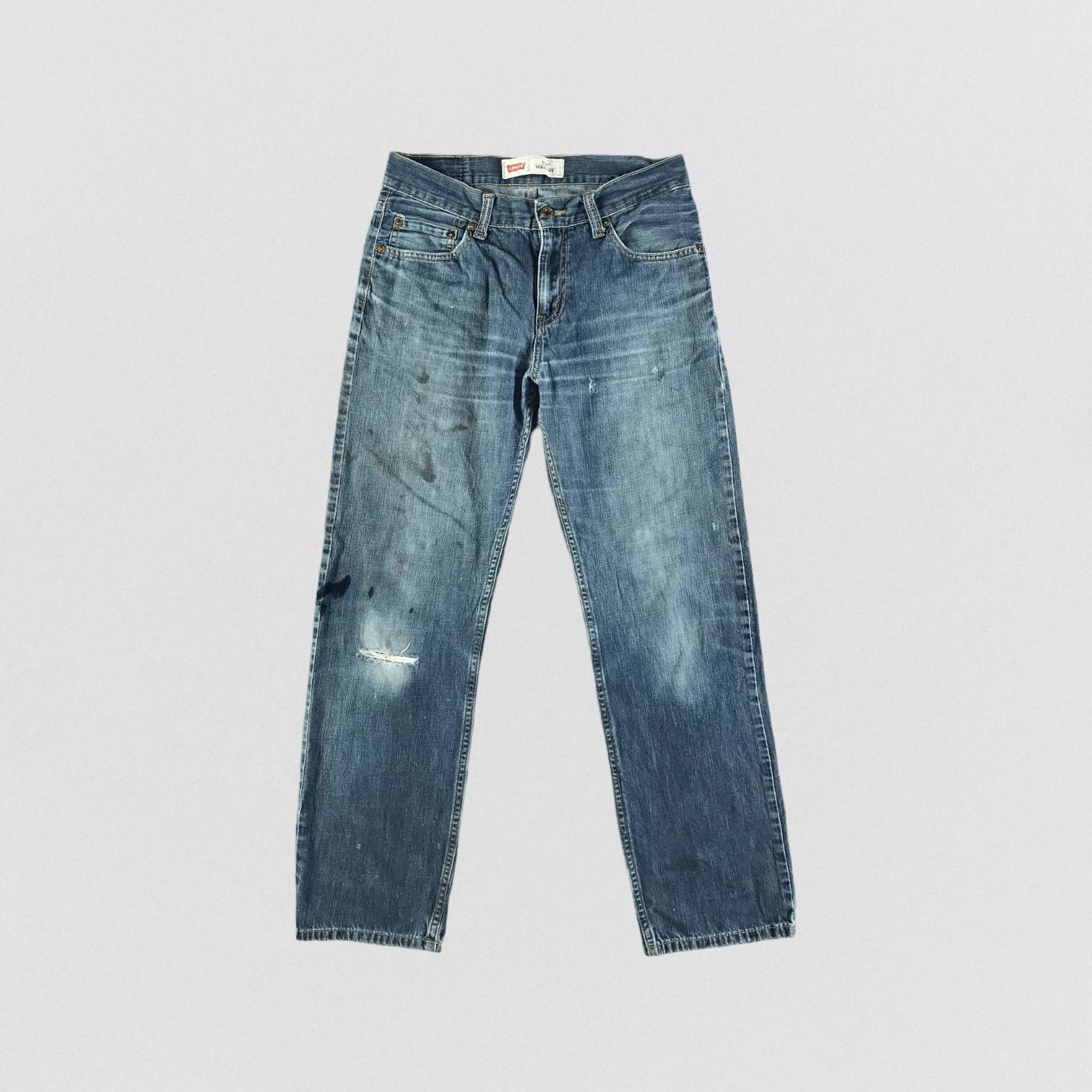 Levi's × Vintage Vintage Blue Wash Levis 514 Jeans-JM3473 Size 29" - 1 Thumbnail