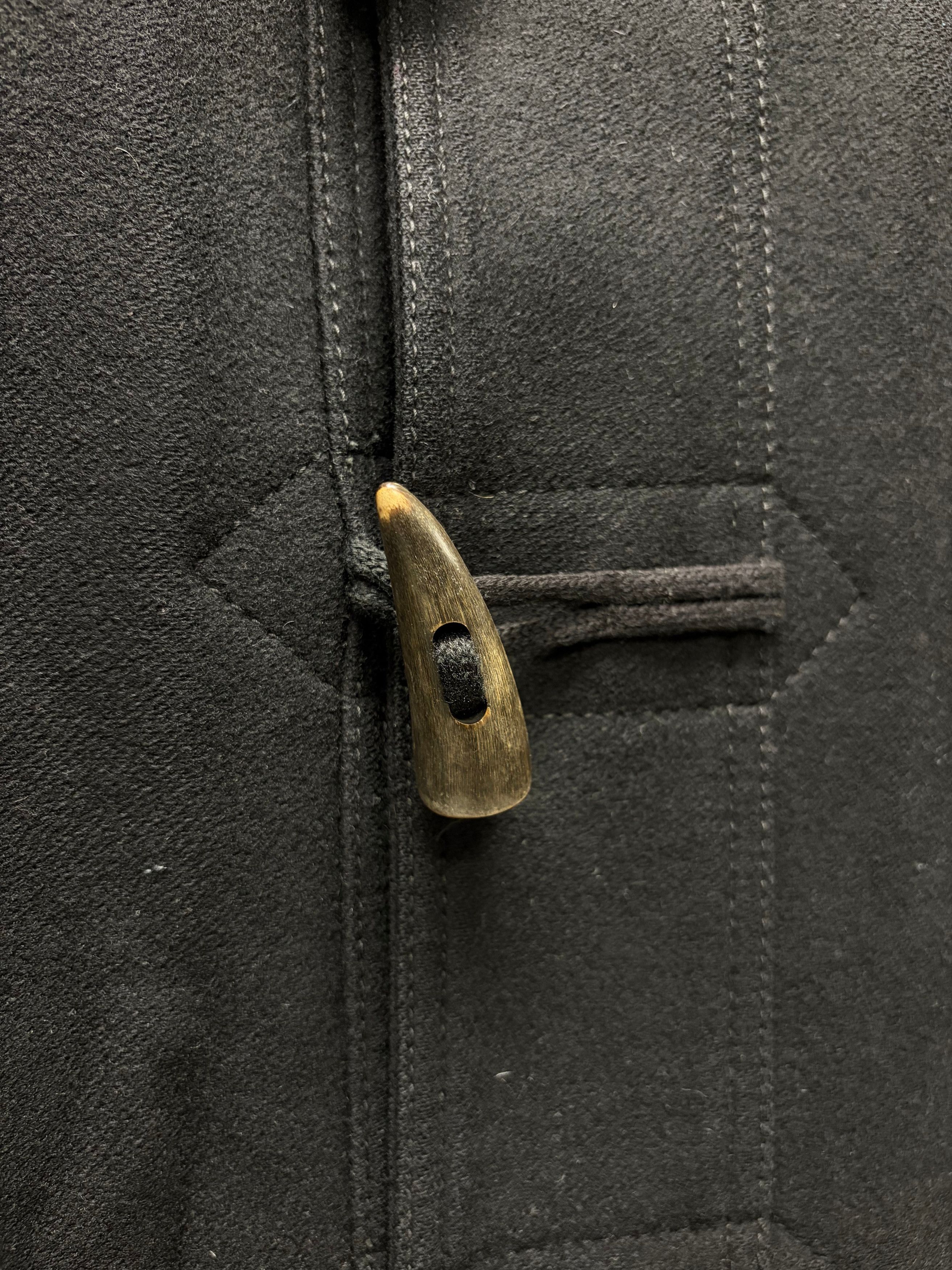 Dior Dior Homme Heavyweight Wool Coat with Horn ‘Toggle’ Closure Size US S / EU 44-46 / 1 - 2 Thumbnail