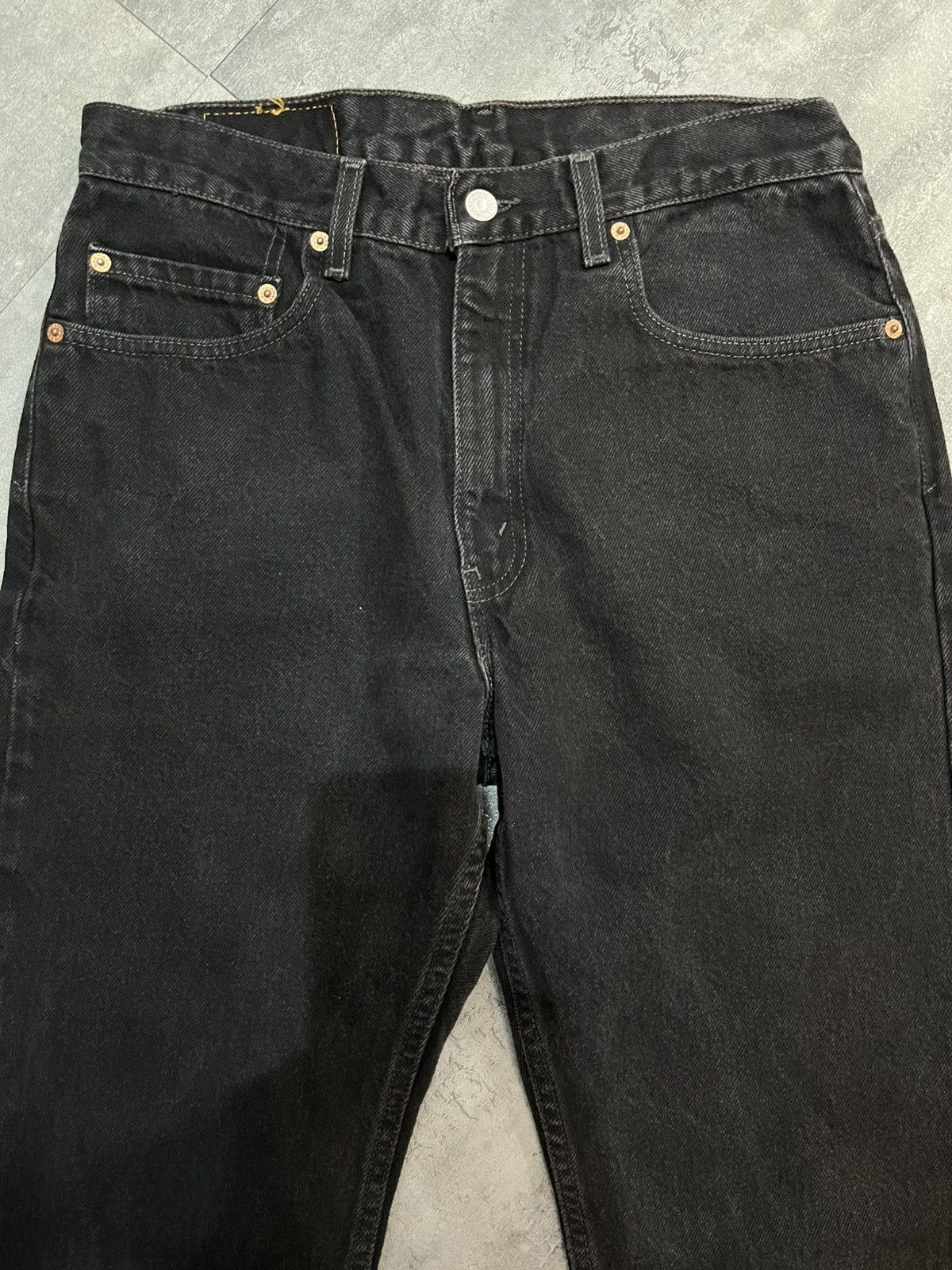 Levi's Vintage Clothing Leiv’s 505 Mexico Black Denim Size US 32 / EU 48 - 3 Thumbnail