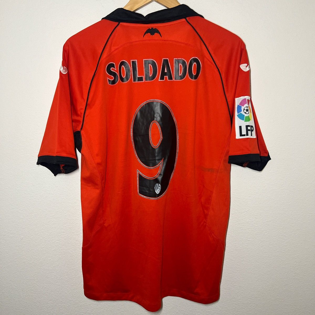 Joma Valencia Roberto Soldado 2011-2012 Third Jersey | Soccer Size US L / EU 52-54 / 3 - 1 Thumbnail