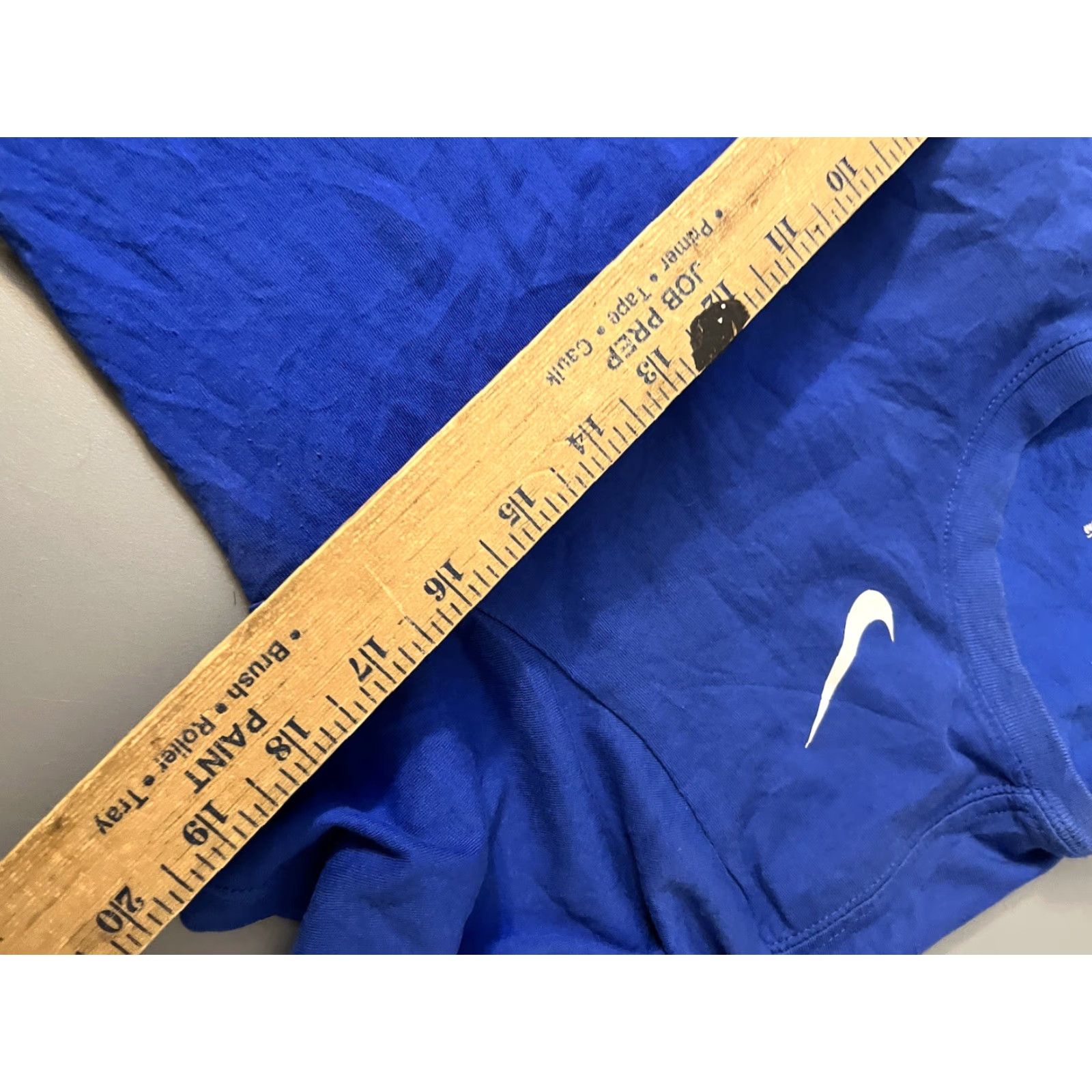Nike Nike Dri-Fit Short Sleeve T-Shirt Mens Blue Size S Logo Solid Athletic Tee Size US S / EU 44-46 / 1 - 5 Thumbnail