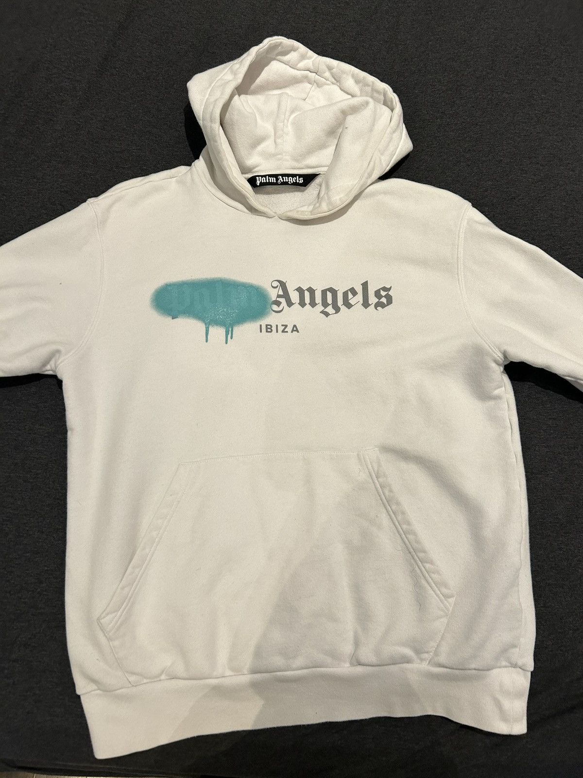 Palm Angels Palm Angles Spayed Ibiza Hoodie Size US S / EU 44-46 / 1 - 3 Thumbnail