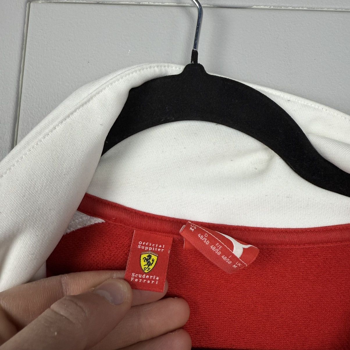 Puma Vintage Puma Ferrari Firelli Racing Zip Sweatshirt Size US M / EU 48-50 / 2 - 5 Thumbnail