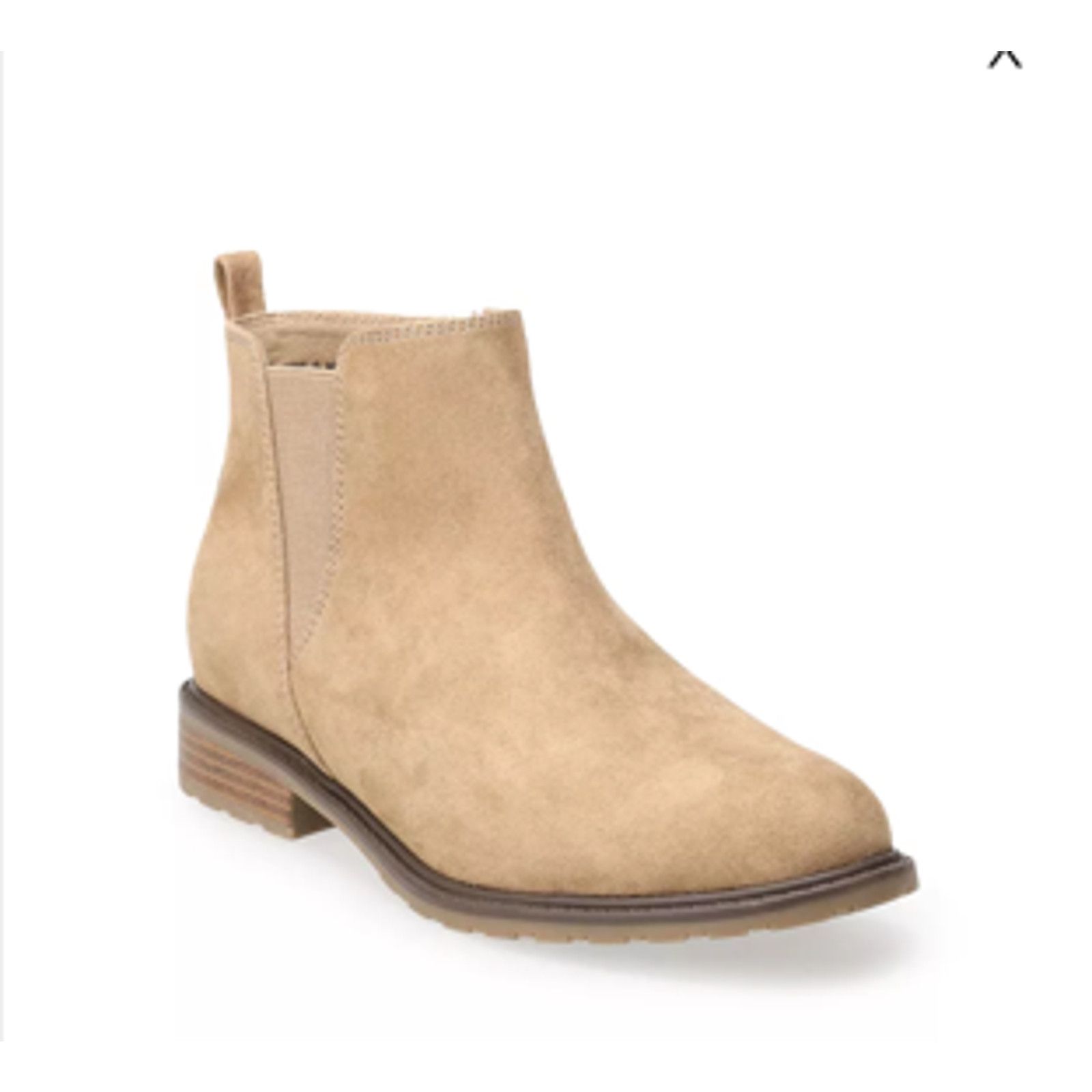 The Unbranded Brand Sonoma Women's Boots elastic sides, slip on, Taupe, SIZE 8 Size US 9 / IT 39 - 1 Thumbnail