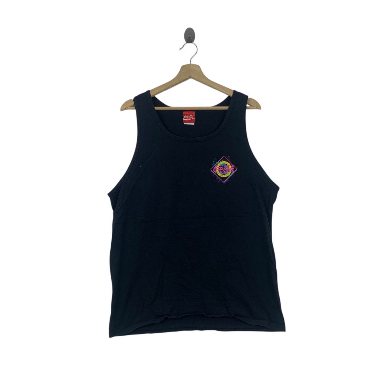 Coca Cola COCA COLA COKE Soft Drink Of Summer Tank Top Tee Shirt Size L / US 10 / IT 46 - 2 Thumbnail