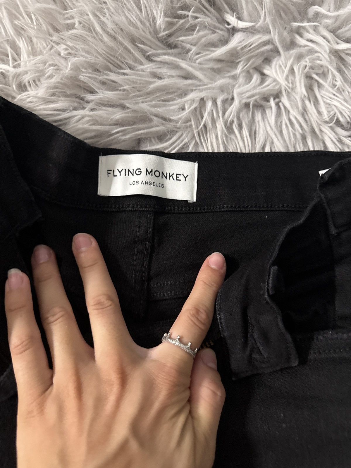 Other Black lighlty cut jean Size 26" / US 2 / IT 38 - 2 Thumbnail