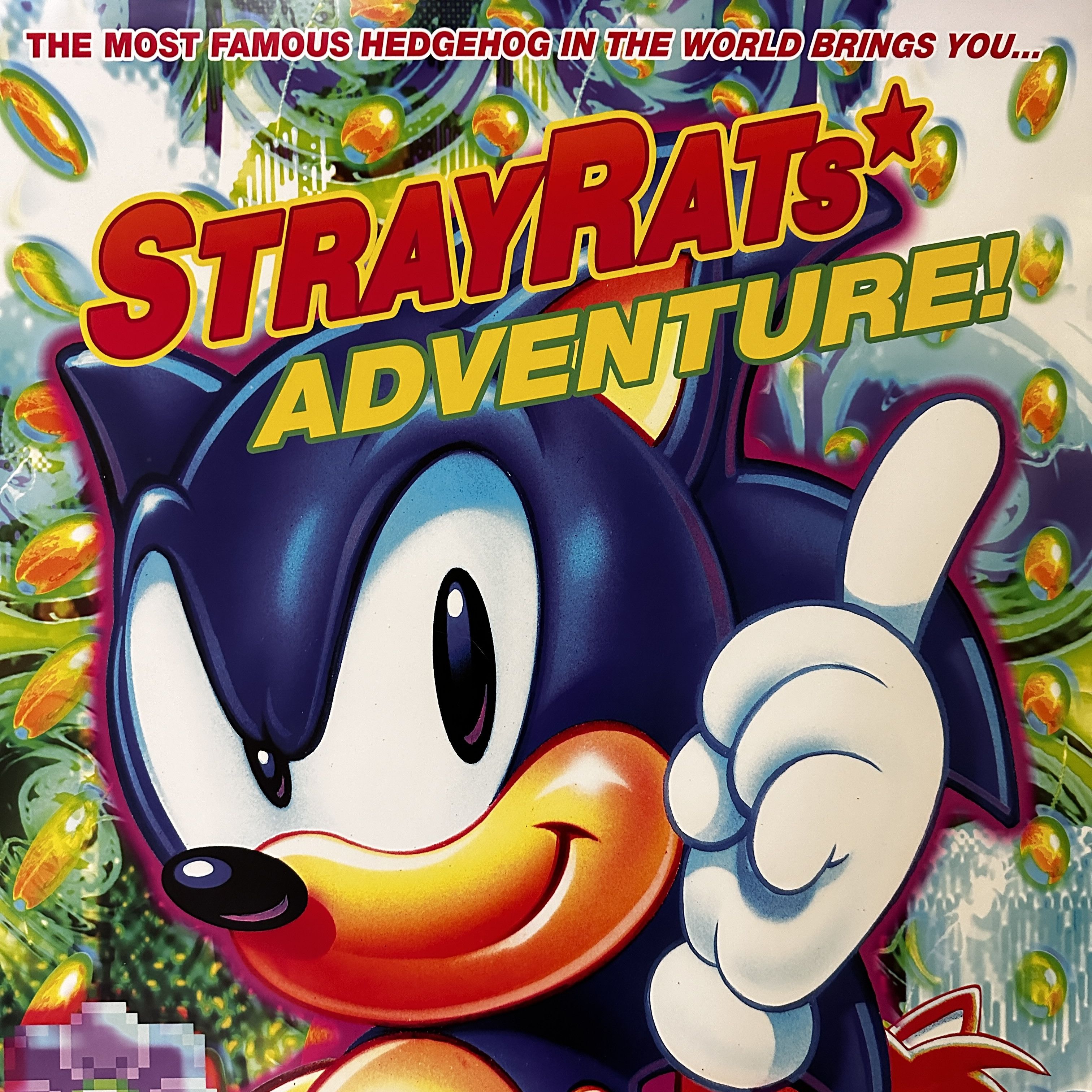 Stray Rats Stray rats sonic poster Size ONE SIZE - 3 Thumbnail