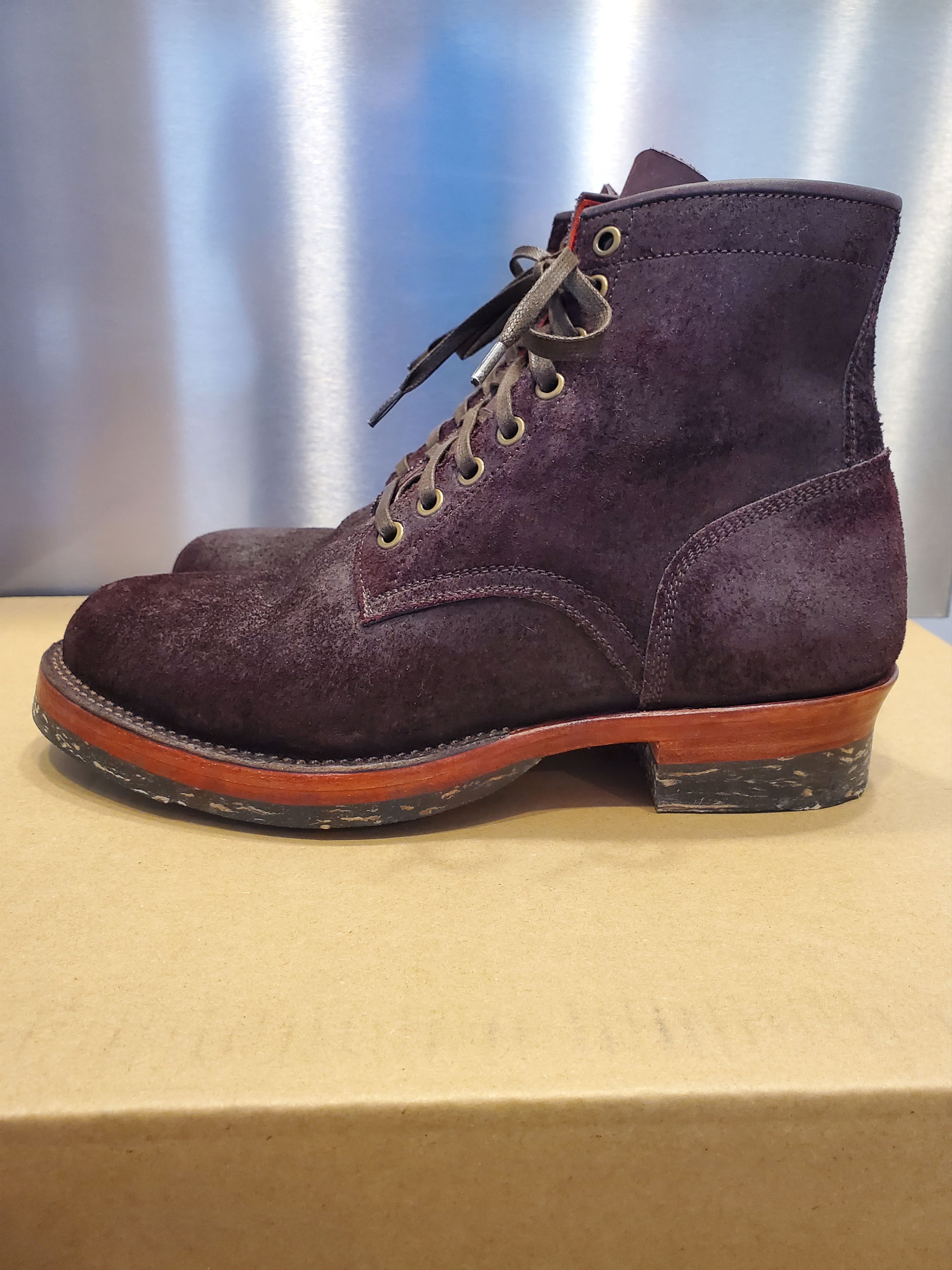 Briselblack Briselblack Reverse Rare Wine Chamois Boots Size US 7.5 / EU 40-41 - 5 Thumbnail