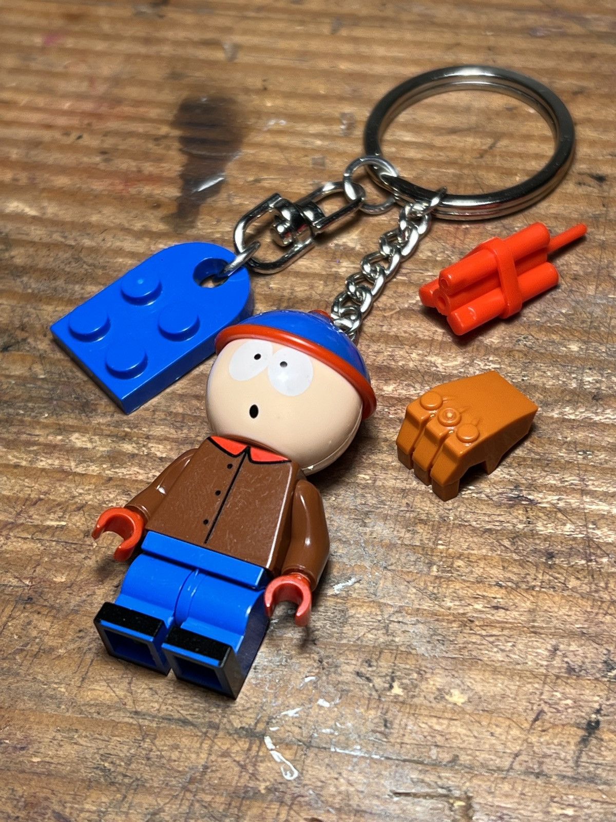Other South Park kenny stan minifigure keychain matching keyring Size ONE SIZE - 4 Thumbnail
