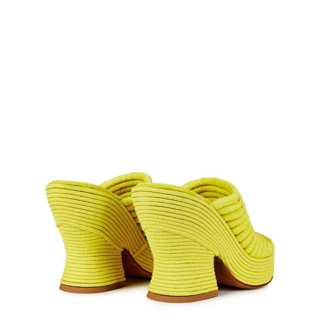 Bottega Veneta Bottega Veneta Bv Wedge Mules in Green Size US 6 / IT 36 - 4 Thumbnail