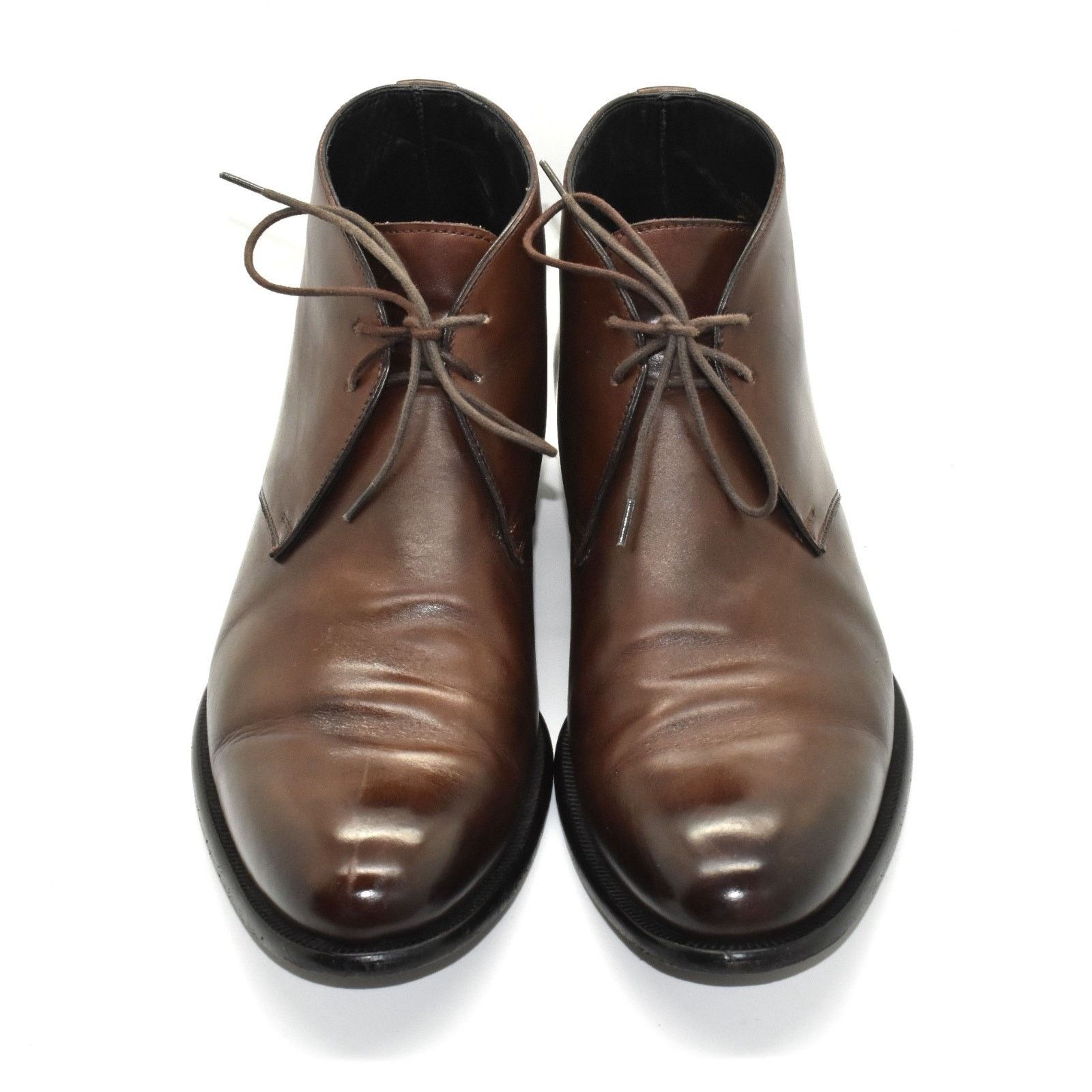 Paul Evans PAUL EVANS Leather Lace Up Chukka Boots Shoes Size 7 EU 41 Size US 8 / EU 41 - 3 Thumbnail