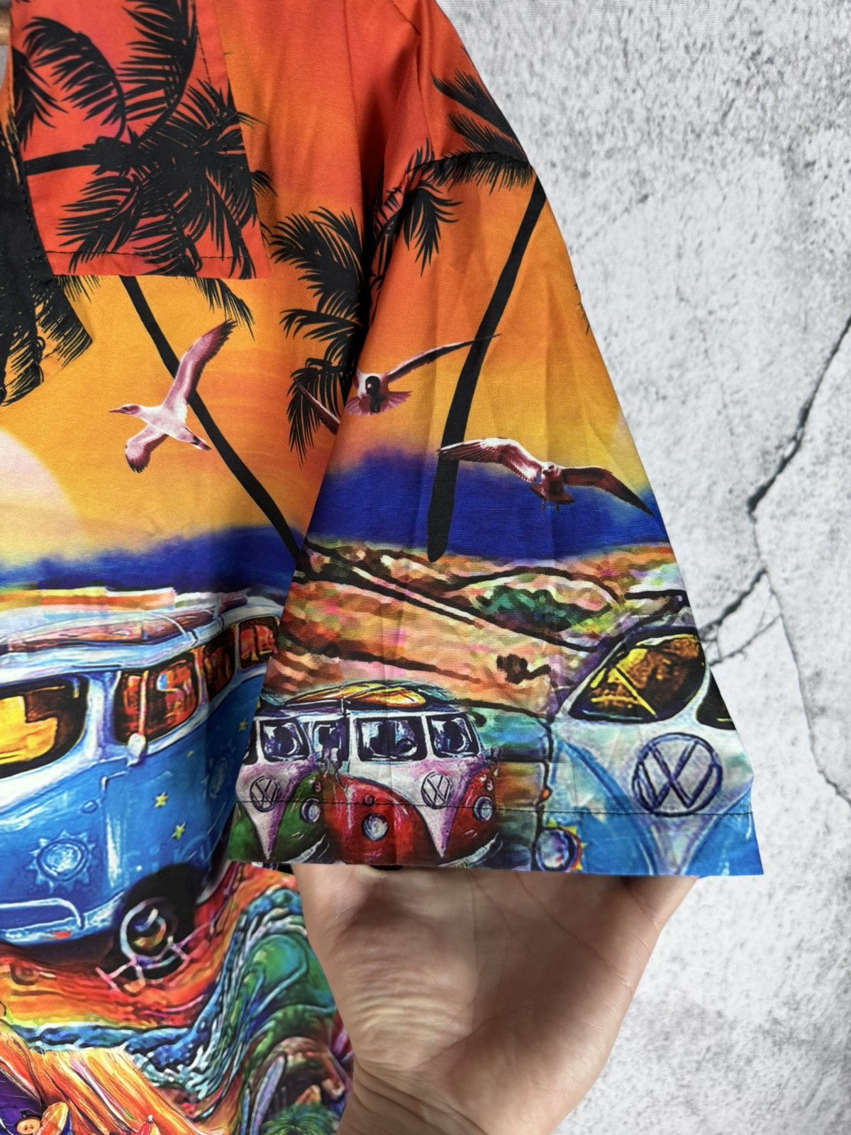 Reyn Spooner Vintage Royal Hawaiian vacation Palms Button Down Shirt Size US XL / EU 56 / 4 - 3 Thumbnail