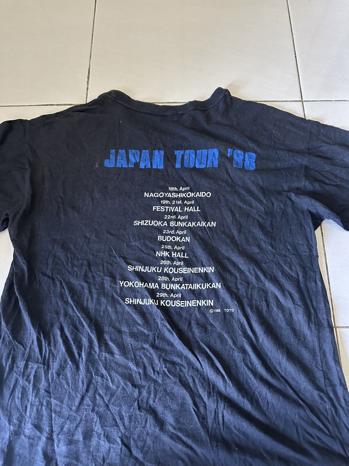 Vintage Vintage toto band 1988 tour Size US L / EU 52-54 / 3 - 5 Thumbnail