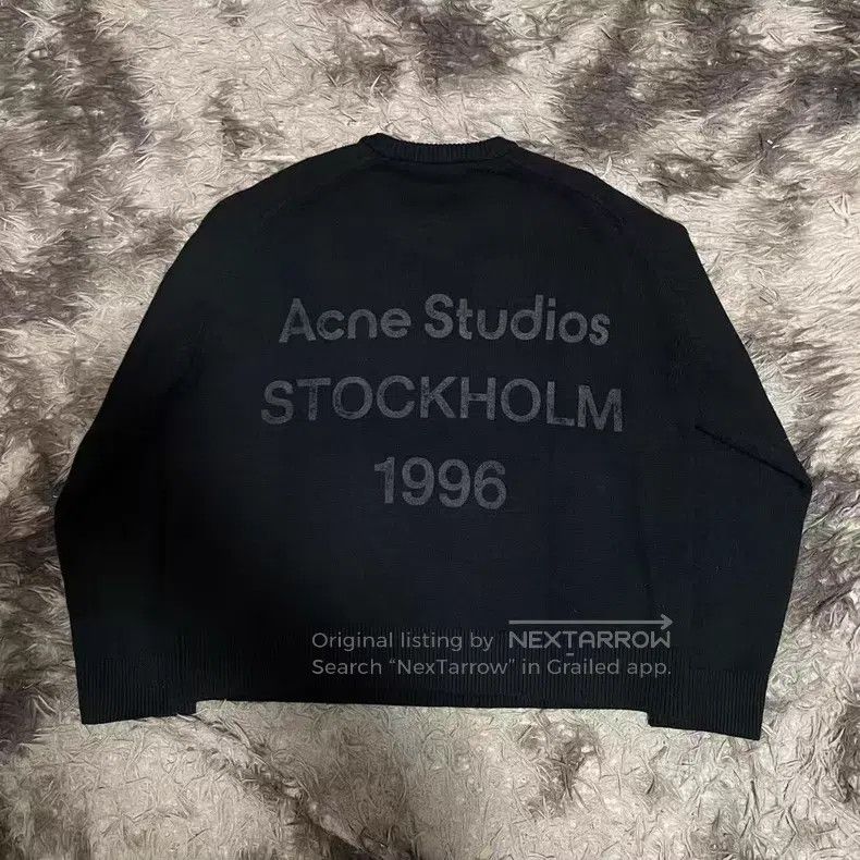 Acne Studios Acne Studios 1996 Sweater, Yak Wool and Sheep Wool Blend M Size US S / EU 44-46 / 1 - 1 Thumbnail
