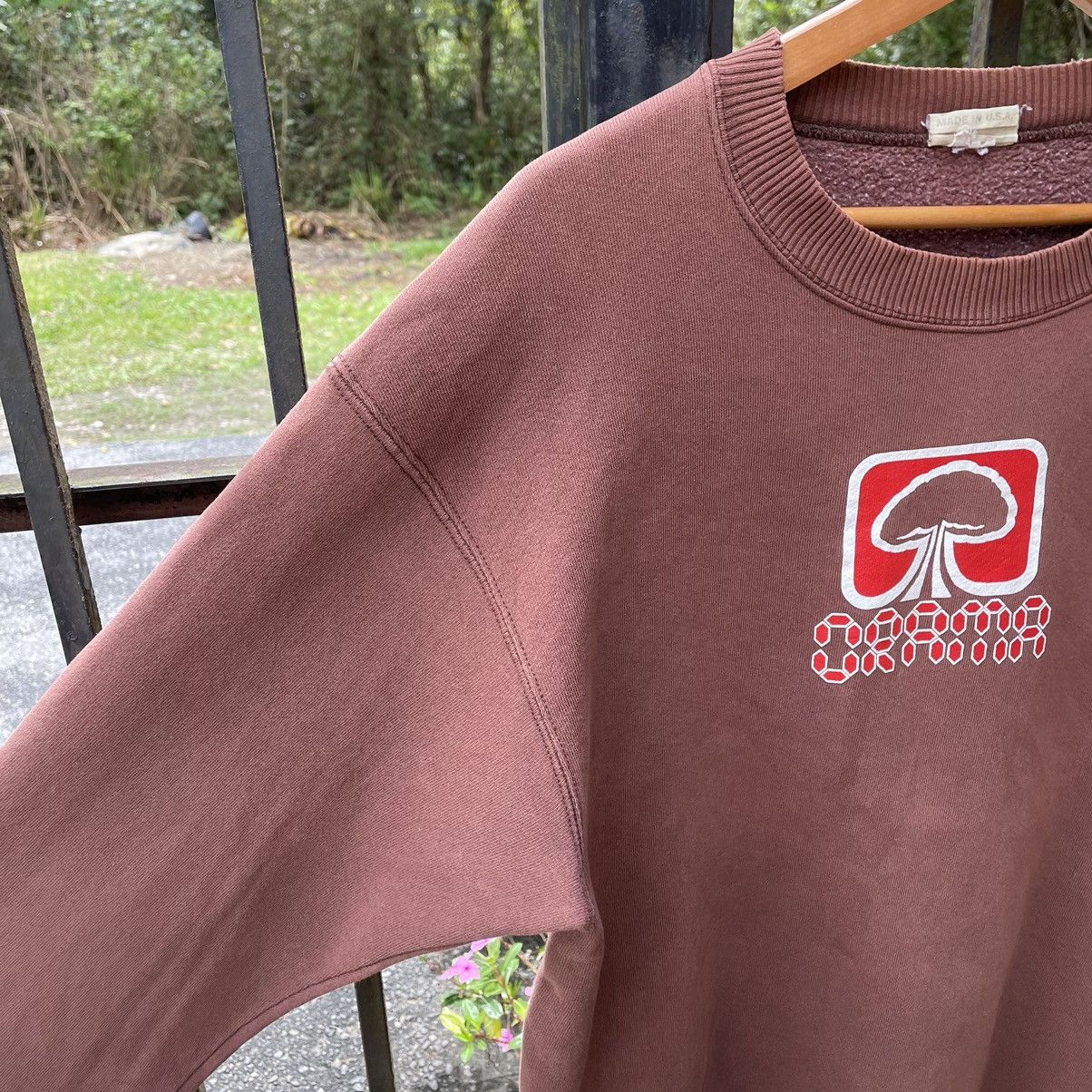 Vintage 🔥Vintage 90s Drama Big Logo USA Made Distress Sweatshirts Size US M / EU 48-50 / 2 - 6 Thumbnail