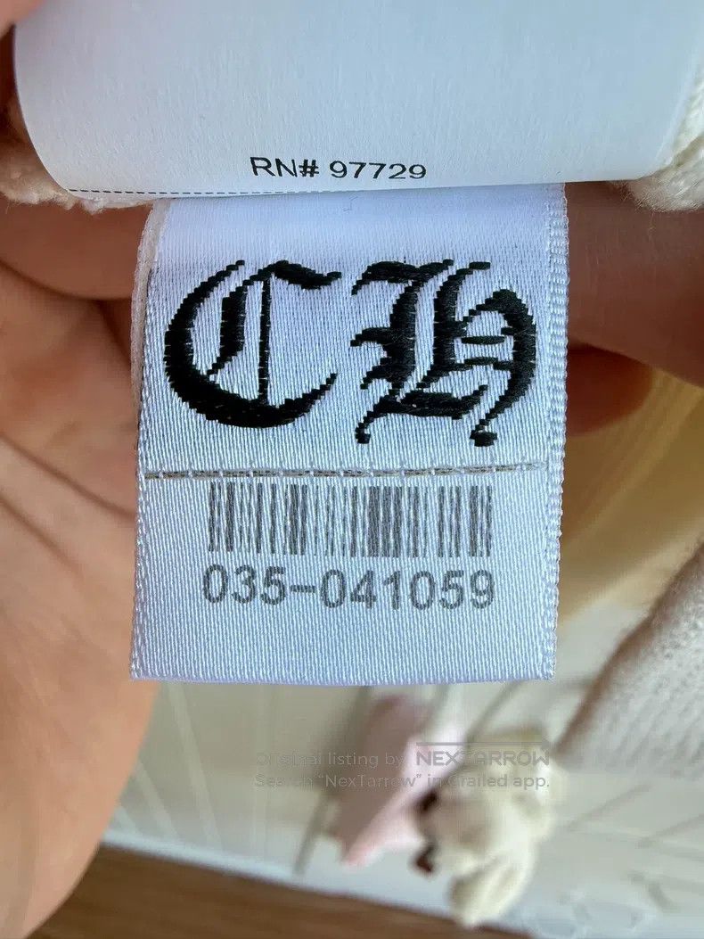 Chrome Hearts Chrome Hearts Size L Waffle beige cropped sleeves Size US L / EU 52-54 / 3 - 7 Thumbnail