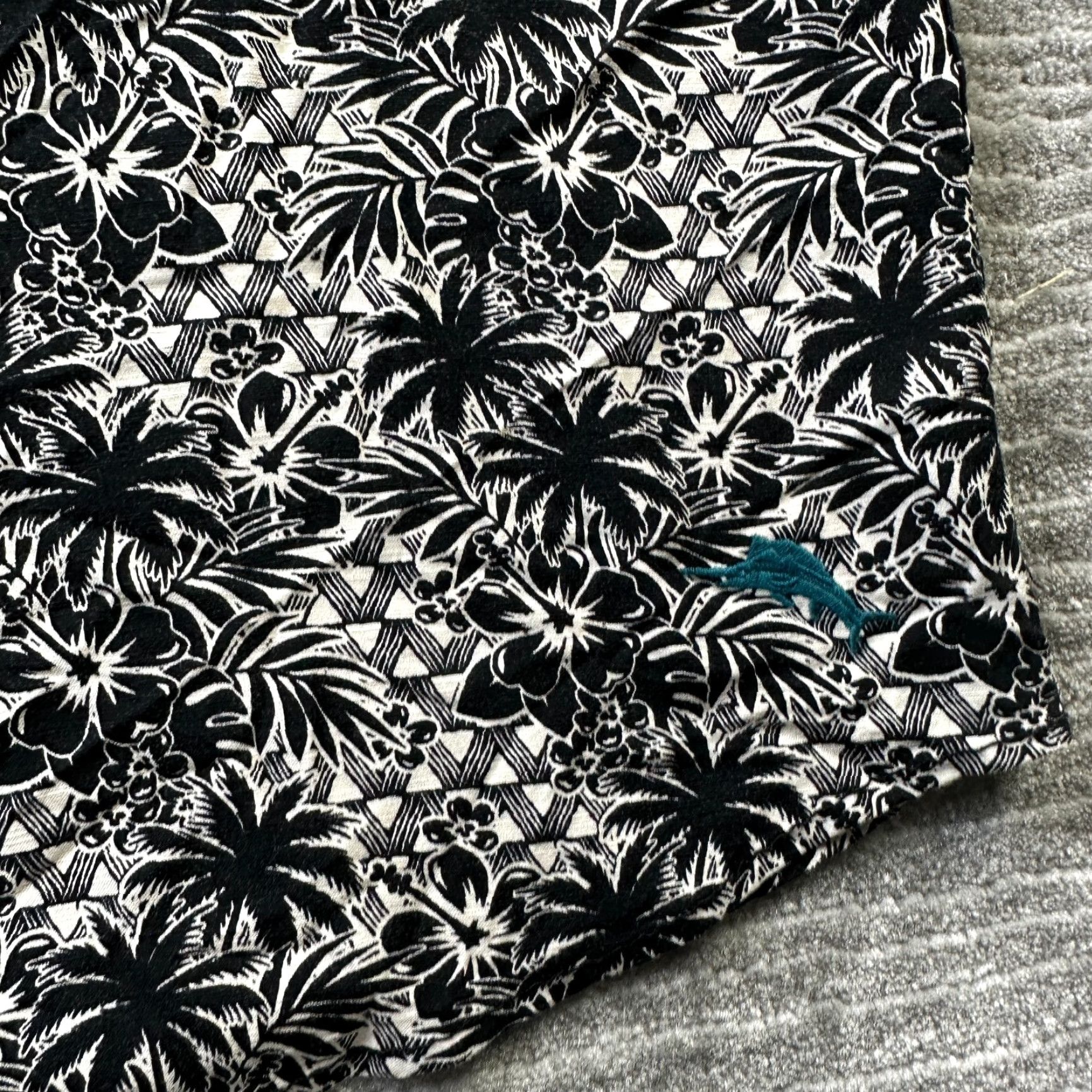 Tommy Bahama Tommy Bahama Shirt Mens 2XL Short Sleeve Black Camp Veracruz Cay Size US XXL / EU 58 / 5 - 6 Thumbnail