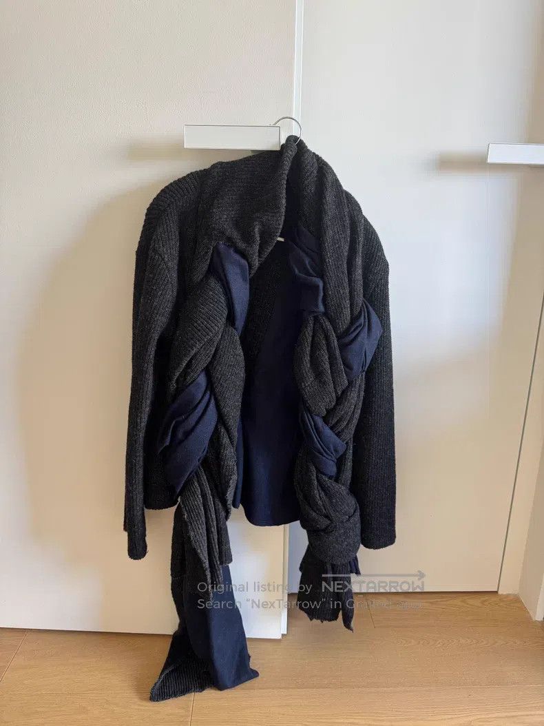 Comme des Garcons Comme des Garcons Front Herringbone Design Jacket Size S / US 4 / IT 40 - 1 Thumbnail