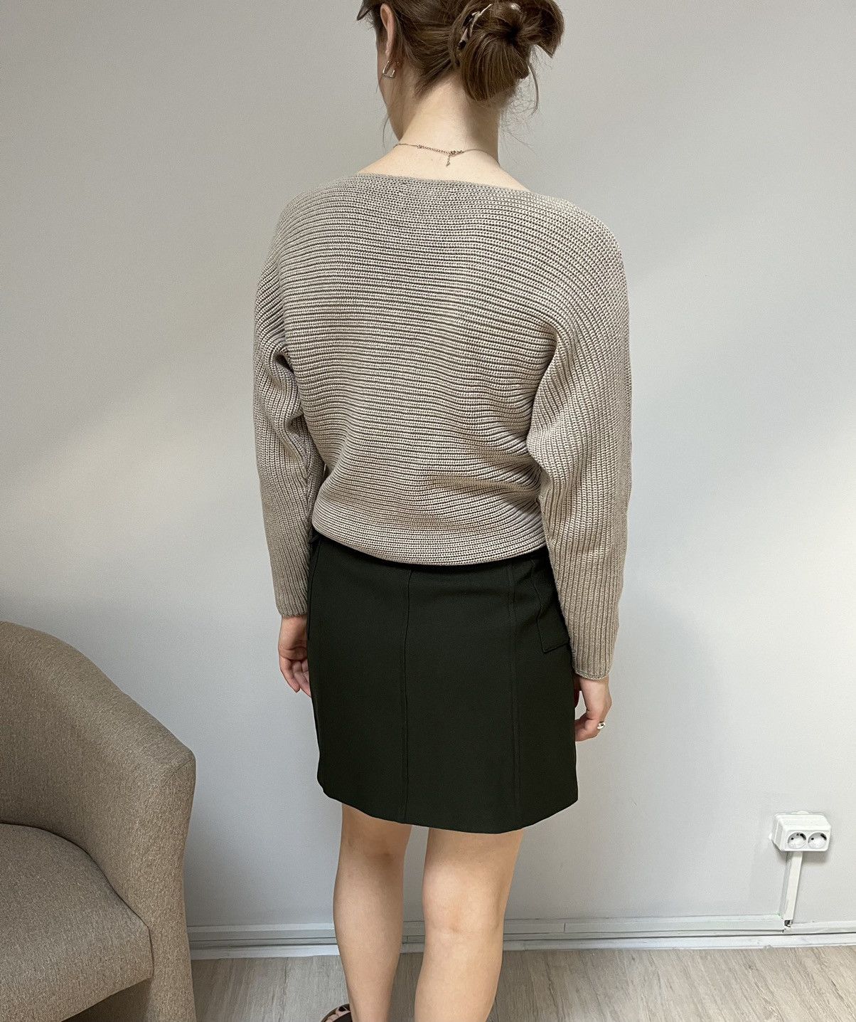 Ralph Lauren × Ralph Lauren Black Label Ralph Lauren Black Label Knit sweater beige Size S / US 4 / IT 40 - 5 Thumbnail