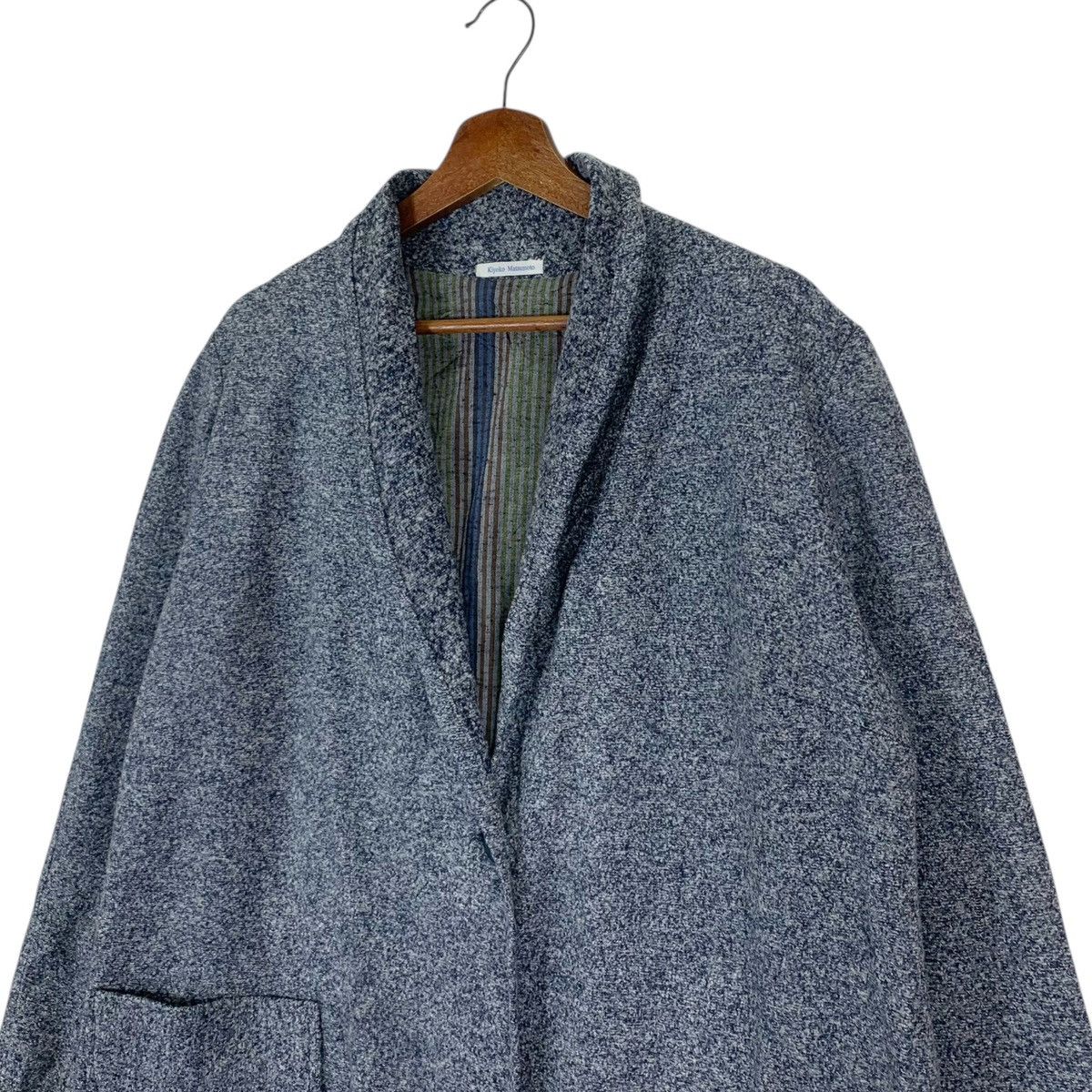Japanese Brand Vintage Kiyoko Matsumoto One Button Long Cardigan Size US M / EU 48-50 / 2 - 4 Thumbnail