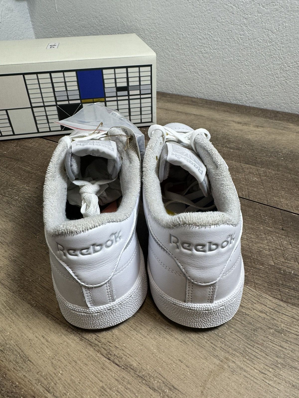 Reebok Reebok Club C 85 x Eames Office Monotone Pack Size 10.5 NEW Size US 10.5 / EU 43-44 - 4 Thumbnail