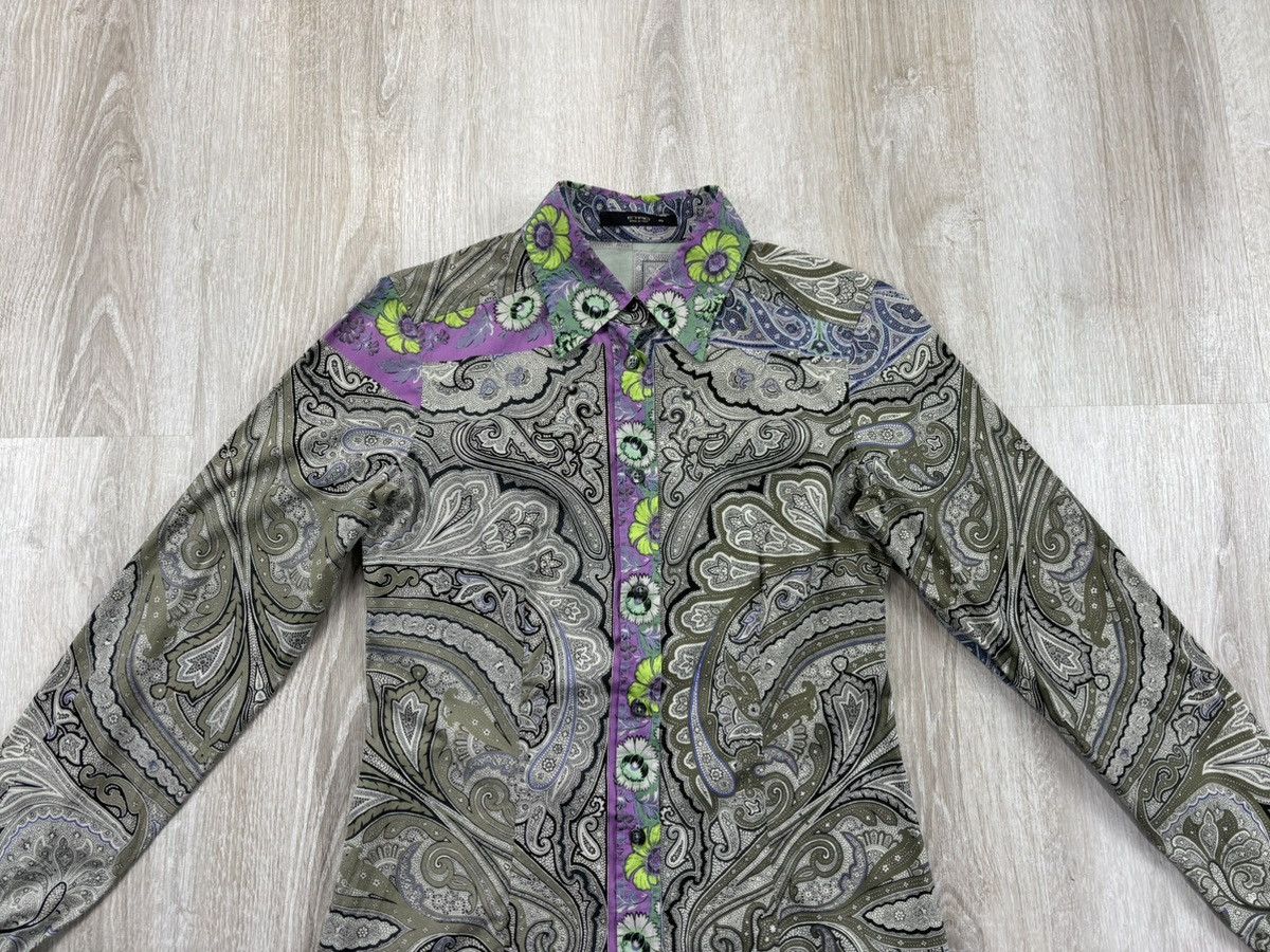 Etro × Japanese Brand Womens shirt ETRO Size 40 Size S / US 4 / IT 40 - 3 Thumbnail
