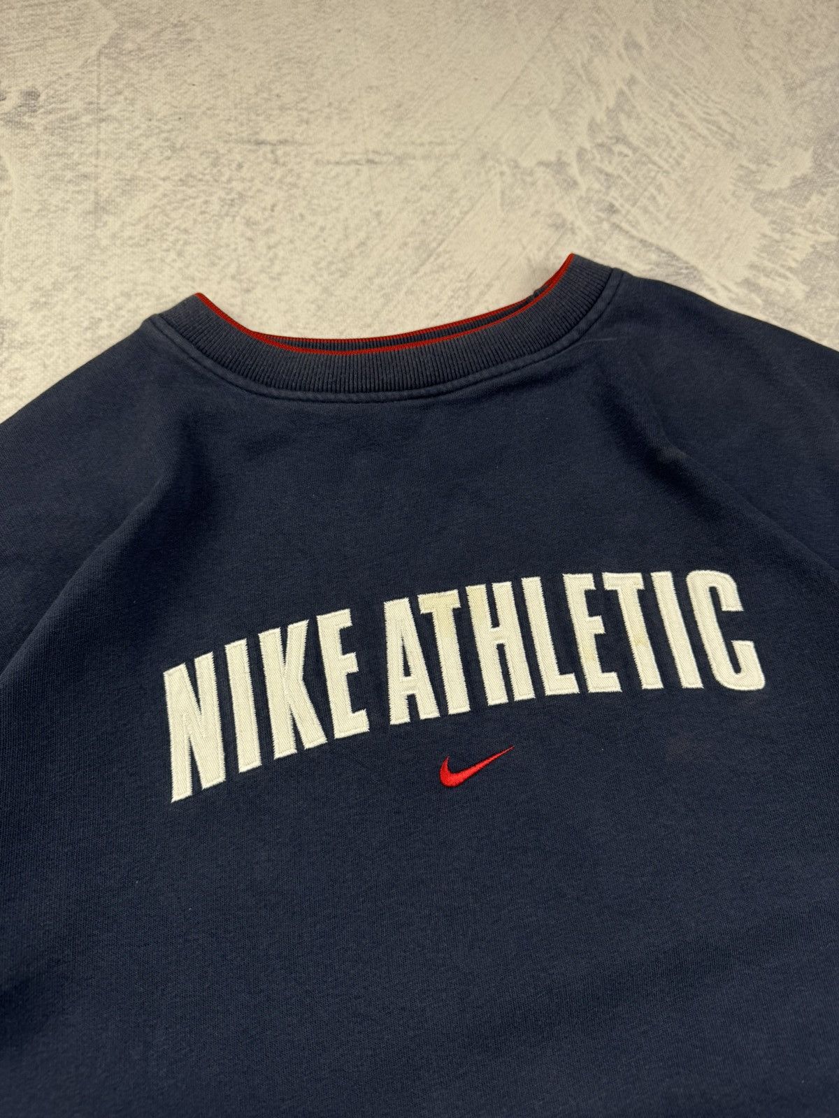 Nike × Vintage NIKE VINTAGE CENTER LOGO OVERSIZE BOXY SWEATSHIRT Size US XL / EU 56 / 4 - 6 Thumbnail