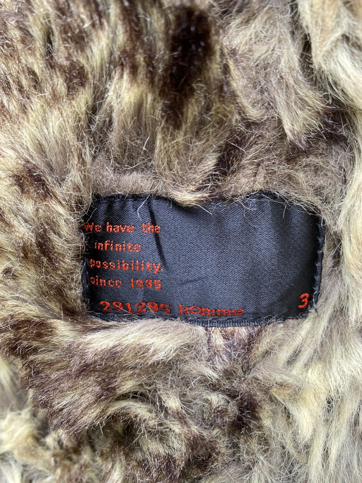 291295=Homme 291295 Homme Avant-garde Punk Faux Fur Parka Size US M / EU 48-50 / 2 - 11 Thumbnail