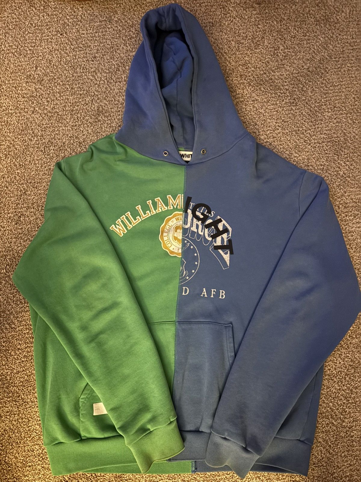 Midnight Studios × Off-White Off White Midnight Studios split hoodie Size US L / EU 52-54 / 3 - 1 Thumbnail