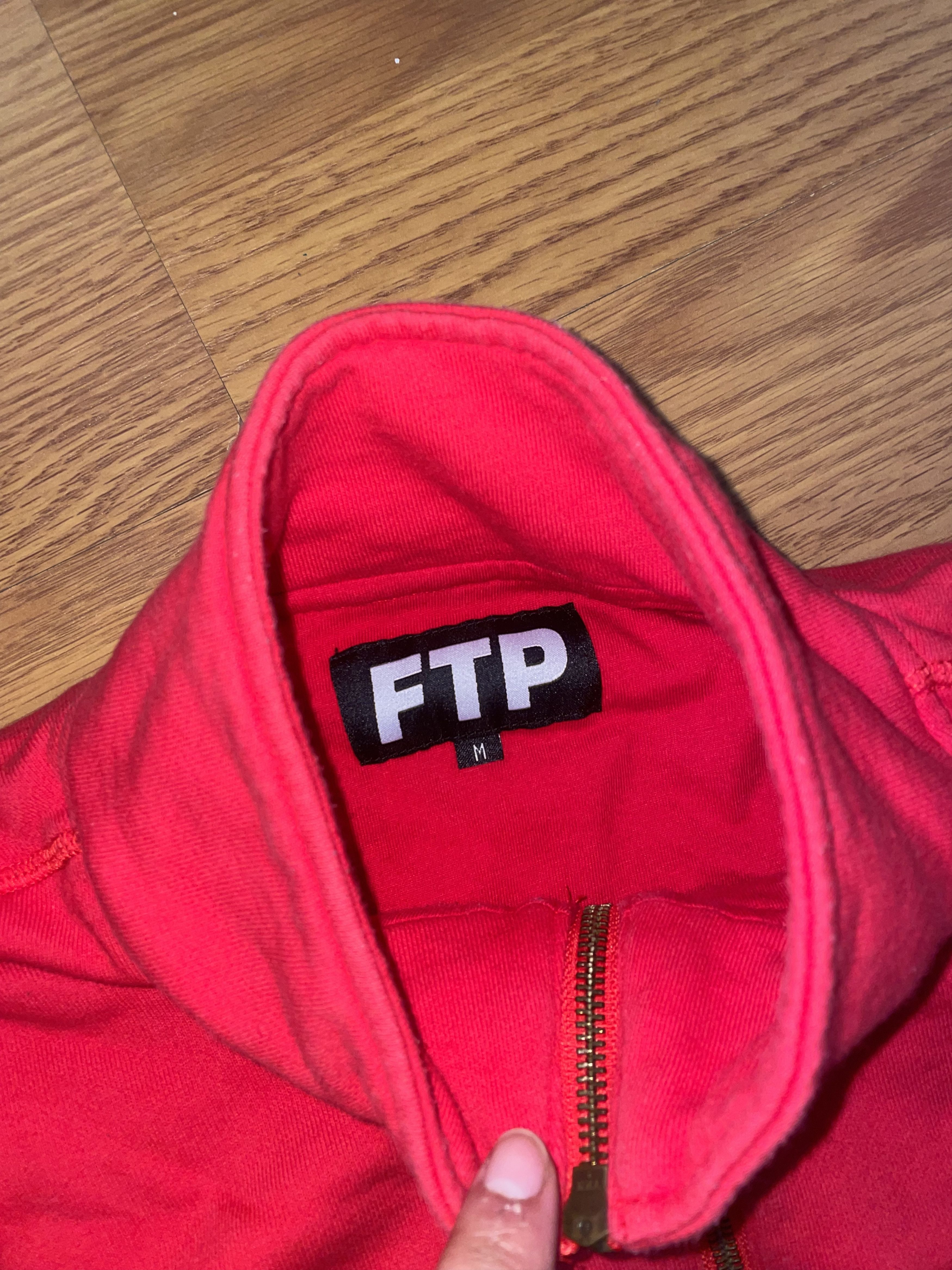 Fuck The Population FTP Arch Logo Quarter Zip Size US M / EU 48-50 / 2 - 3 Thumbnail