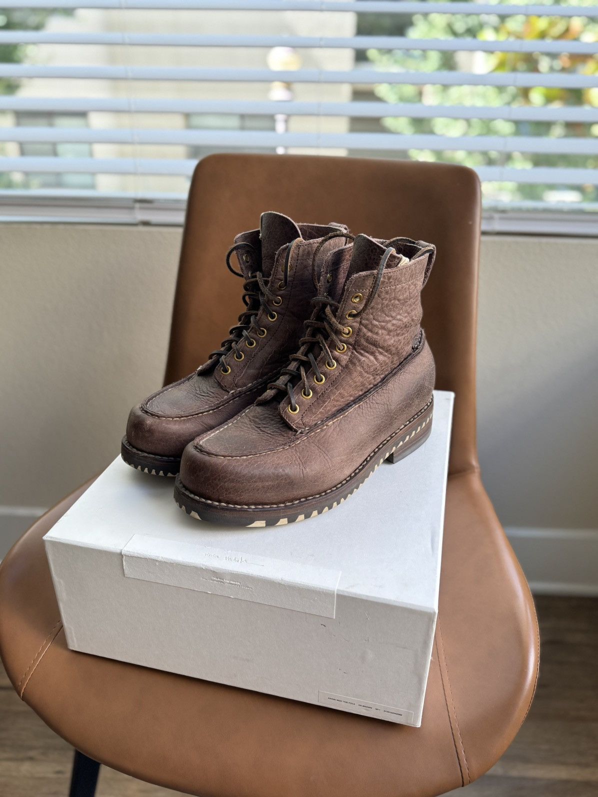 靴 visvim NELSON PLAIN TOE BOOTS-FOLK HORSE Visvim Visvim Nelson Plain Toe Boots Folk（Horse） | Grailed