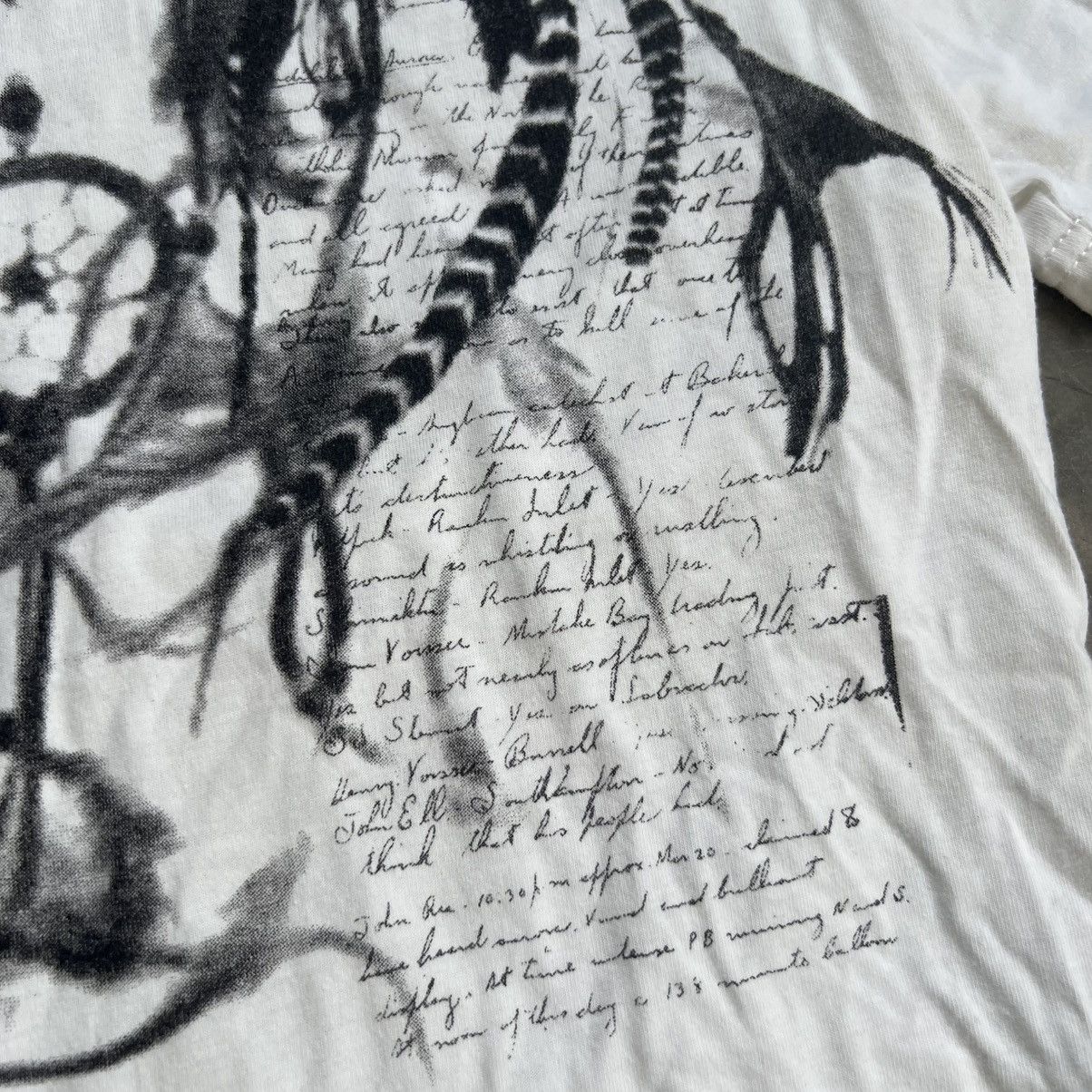 14th Addiction 2000s Growth by Grail Vkei Style V Necklace Poem T-Shirt Size US L / EU 52-54 / 3 - 4 Thumbnail