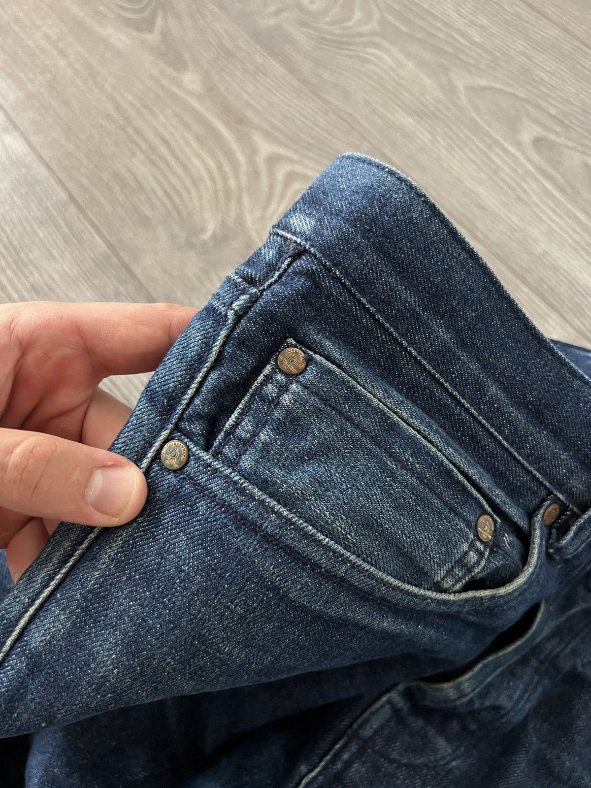 Han Kjobenhavn Han Kjobenhavn Japan Denim Salvage Premium Jeans Size US 36 / EU 52 - 9 Thumbnail