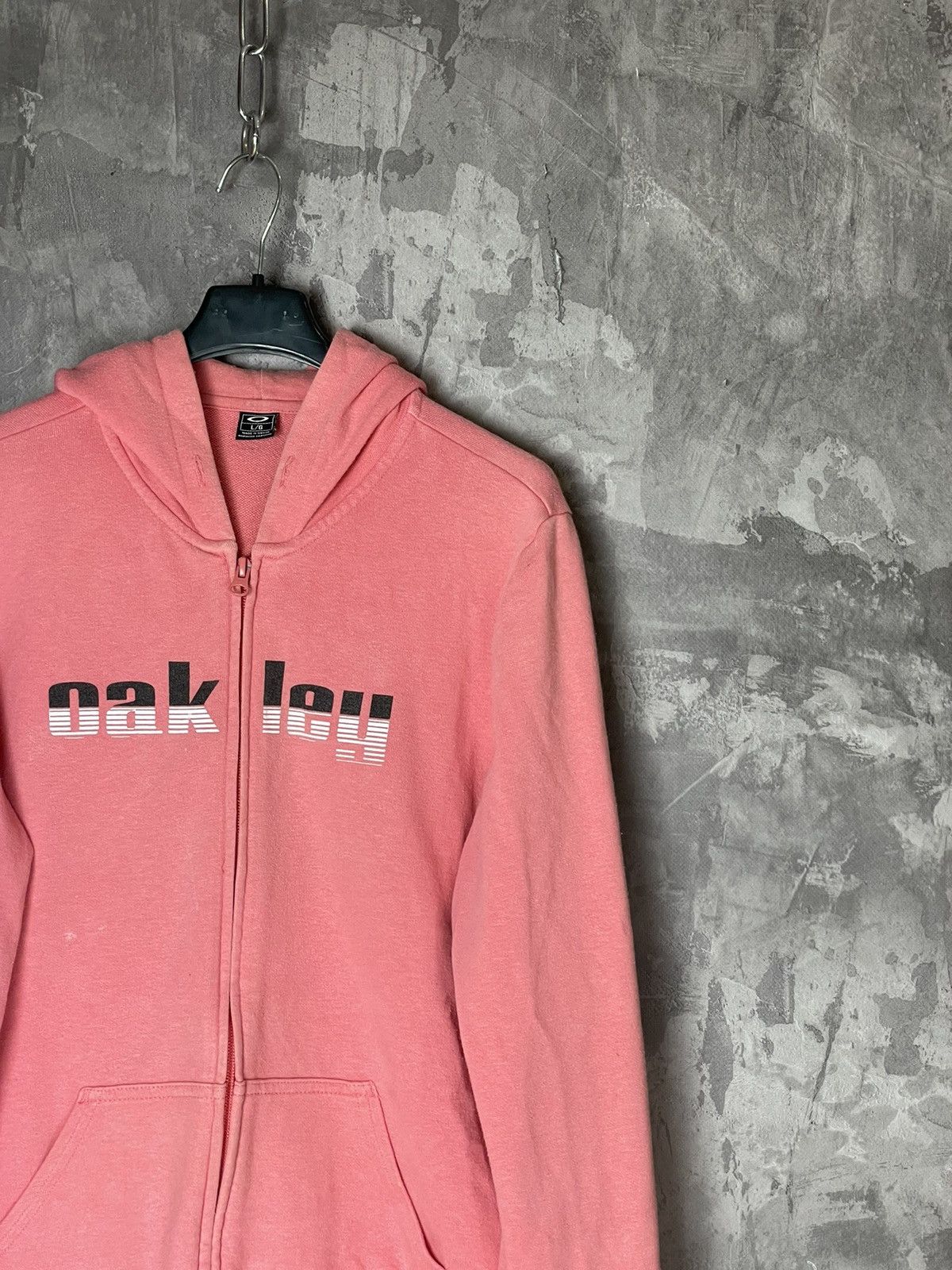 Oakley × Vintage Y2K oakley software nature overprint washed zip hoodie Size L / US 10 / IT 46 - 3 Thumbnail