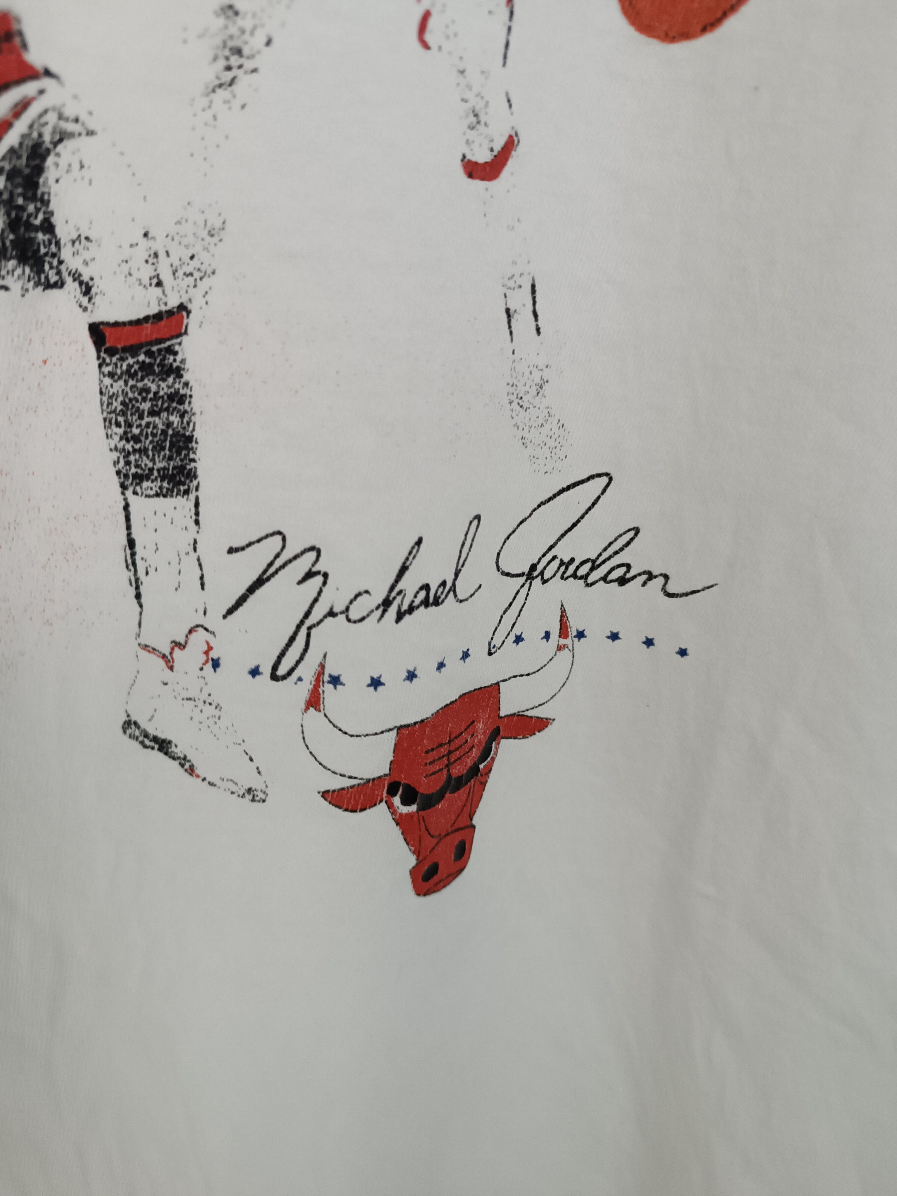 Vintage VINTAGE 90s MICHAEL JORDAN BULLS NBA BASKETBALL NIKE Size US M / EU 48-50 / 2 - 11 Thumbnail