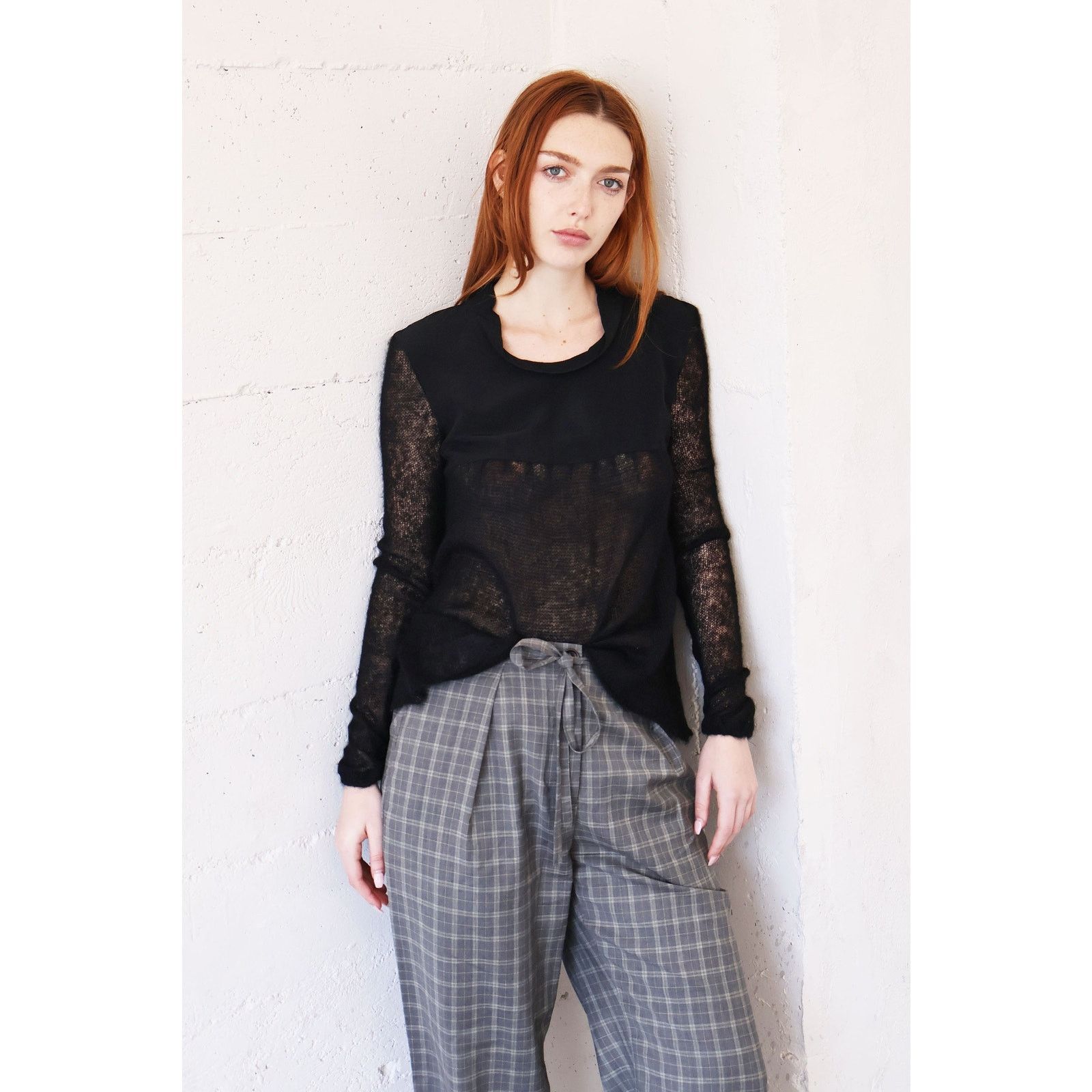 Miu Miu Vintage MIU MIU Y2K Mohair + Silk Knit Sweater Size M / US 6-8 / IT 42-44 - 6 Thumbnail