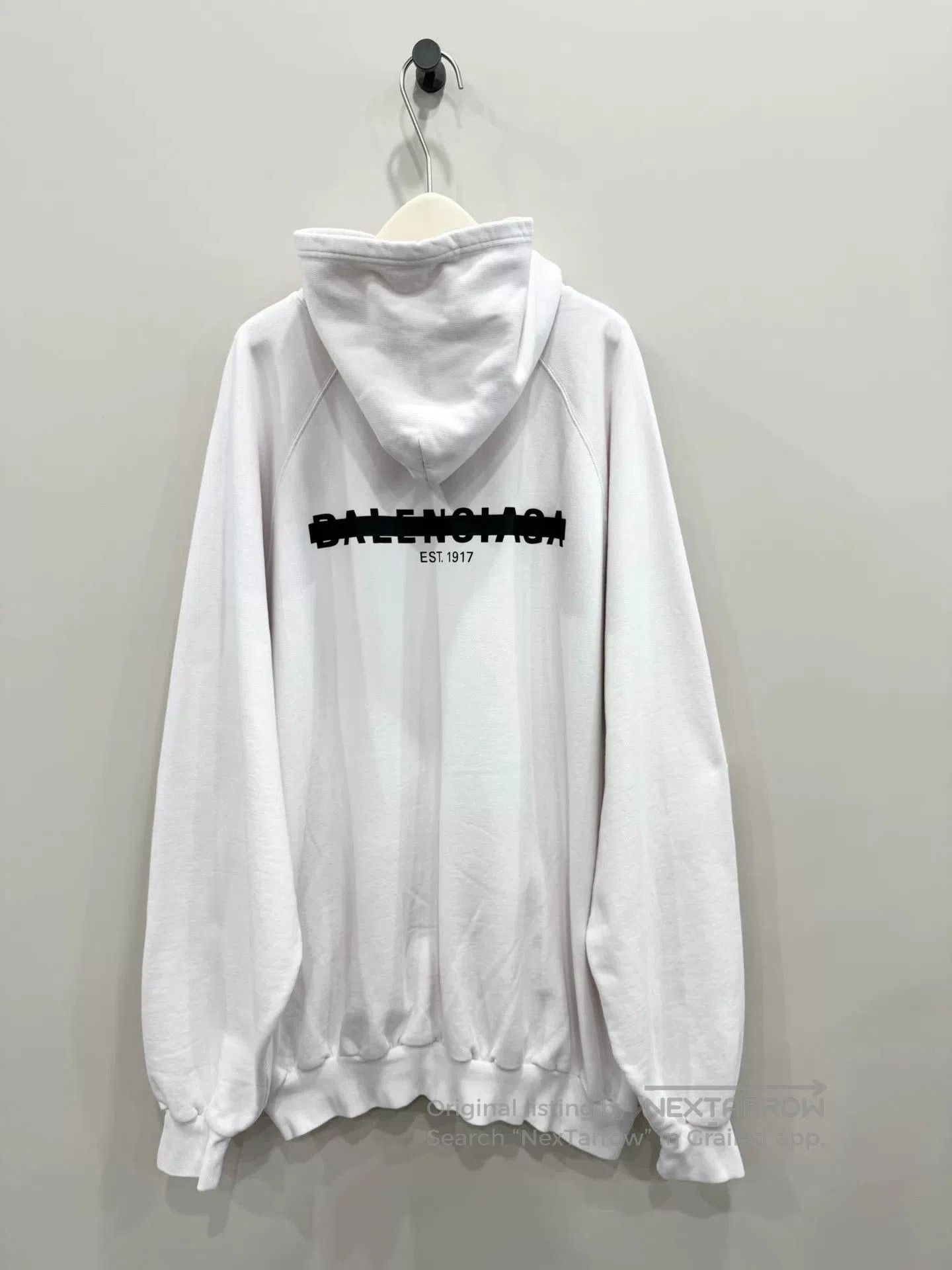 Balenciaga balenciaga cap sleeve hoodie size 2. Size US M / EU 48-50 / 2 - 2 Thumbnail