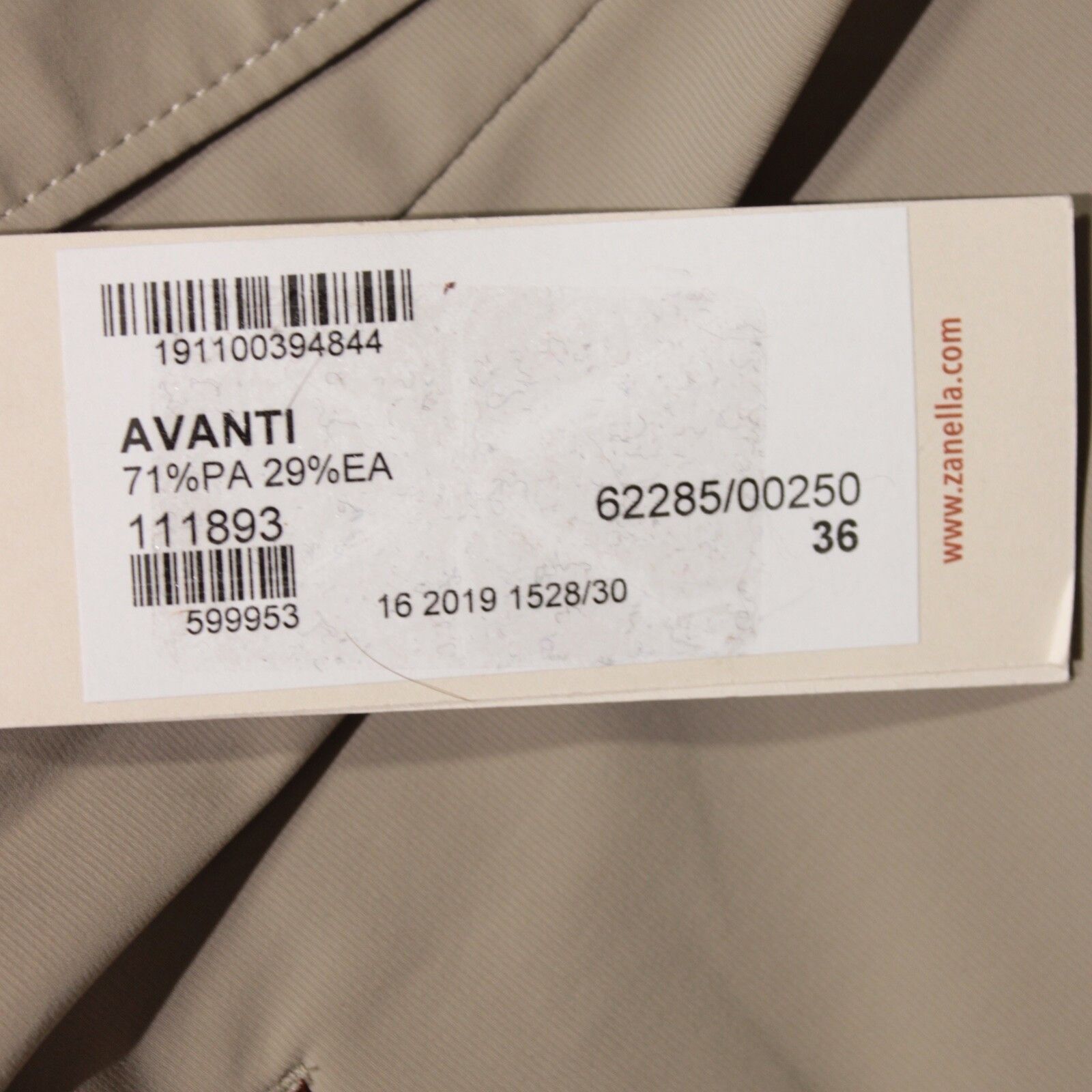 Zanella Zanella New with tags Causal Pants Size 36 US In Beige Size US 36 / EU 52 - 4 Thumbnail