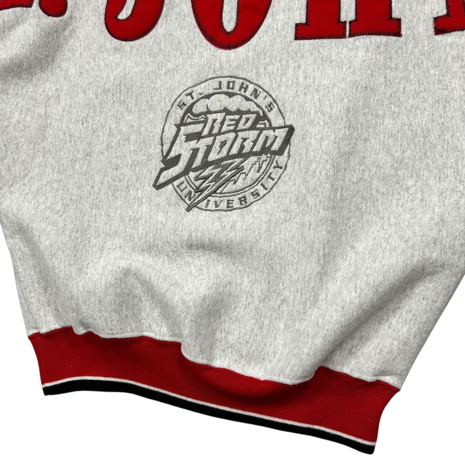 NCAA VTG St Johns Red Storm LEGENDS ATHLETIC SWEATSHIRT SPELL OUT Size US M / EU 48-50 / 2 - 4 Thumbnail