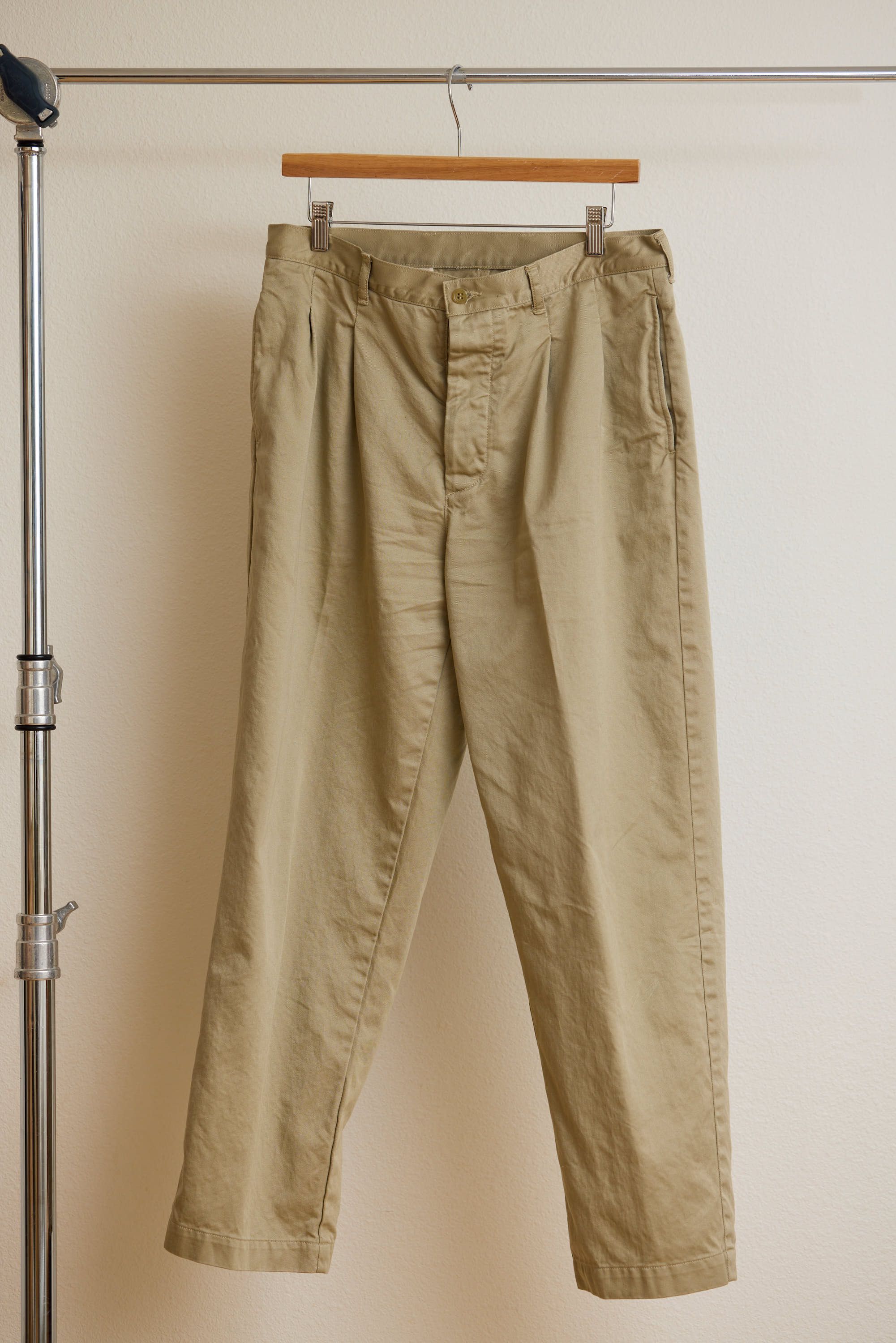 Herill Herill Suvin Cotton Two-Tuck Chinos Size US 32 / EU 48 - 1 Thumbnail