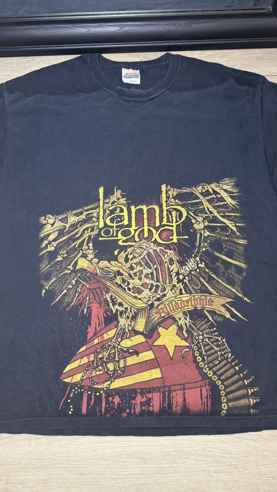Affliction Vintage / Y2K 2005 Lamb Of God Killadelphia Concert Tour Size US XL / EU 56 / 4 - 3 Thumbnail