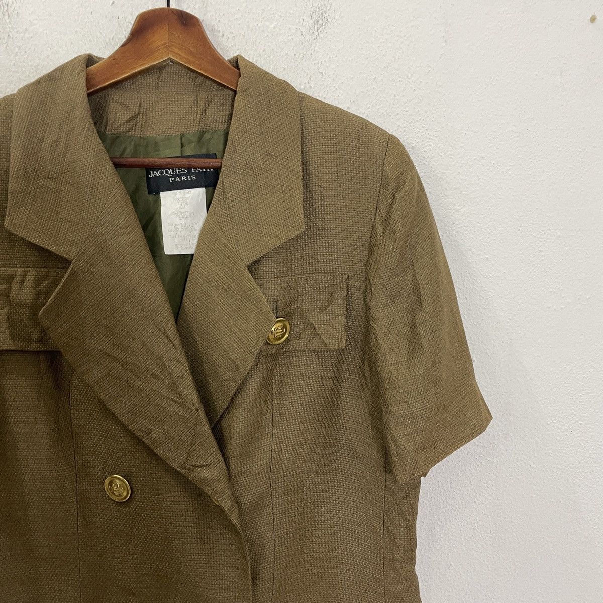 Other Vintage 90s Jacques Fath Paris Jacket Size L / US 10 / IT 46 - 2 Thumbnail