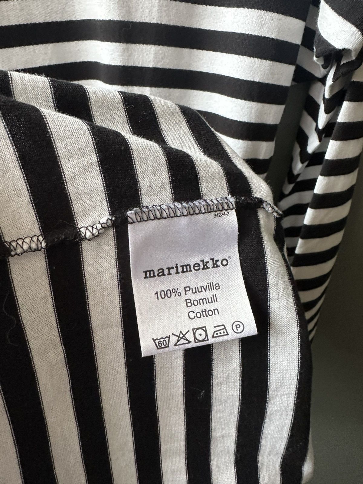 Marimekko Marimekko Stripped Cotton Dress Size M / US 6-8 / IT 42-44 - 5 Thumbnail