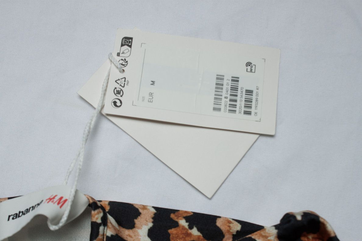 H&M × Paco Rabanne Paco Rabanne x H&M, Midi leopard dress Size M / US 6-8 / IT 42-44 - 6 Thumbnail