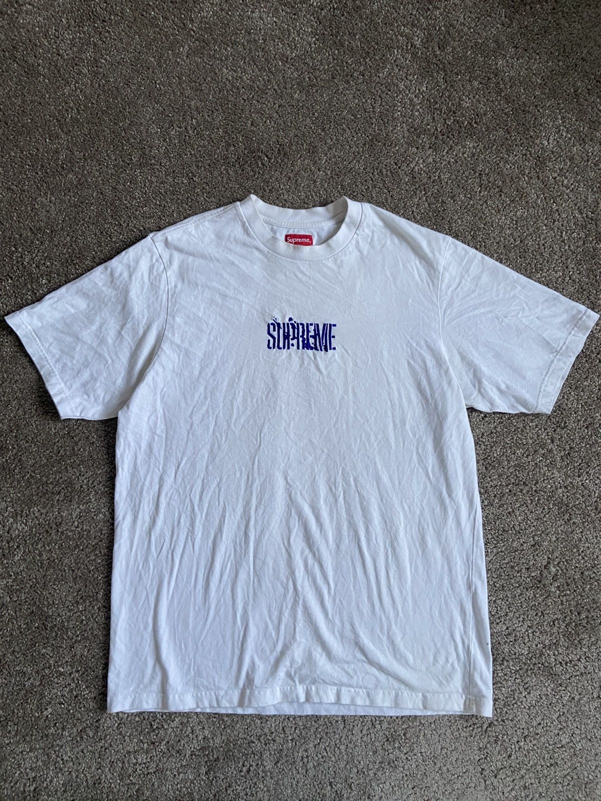 Supreme Supreme T-Shirt with big logo Size US M / EU 48-50 / 2 - 1 Thumbnail