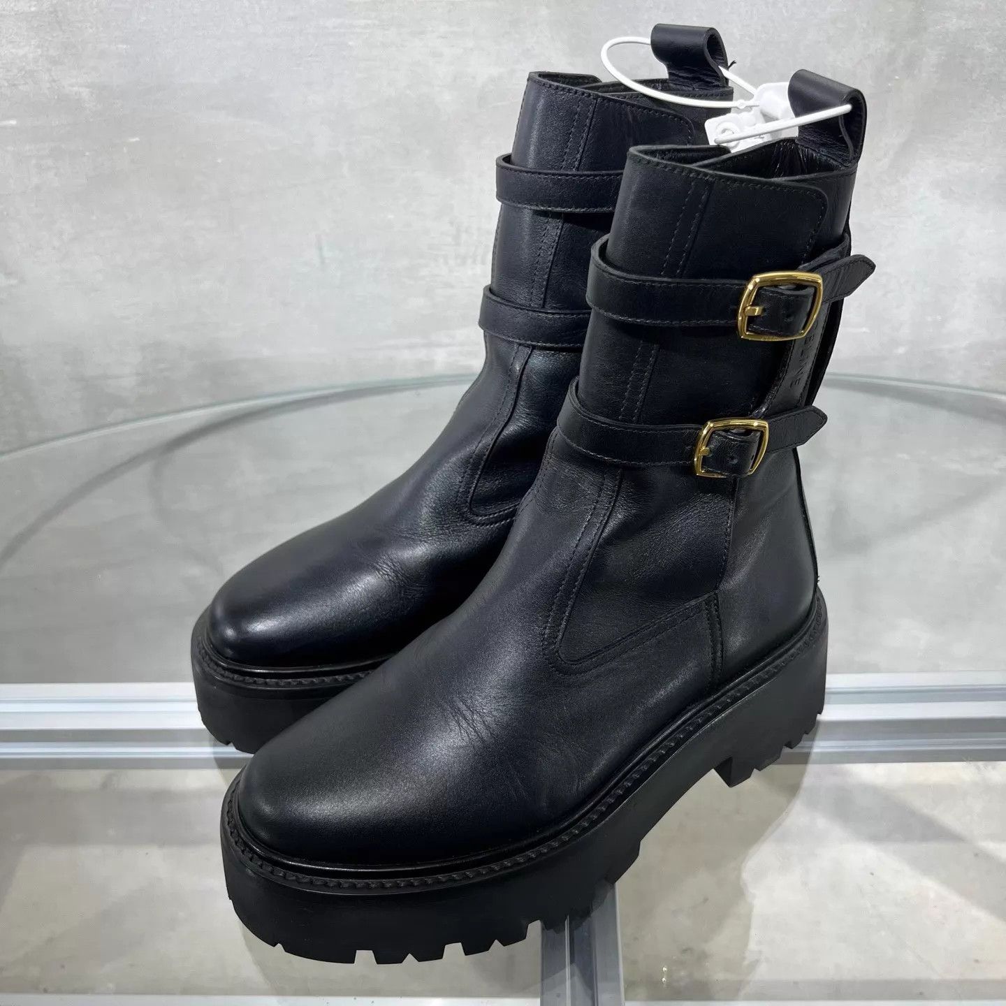 Celine Celine OTK boots black 36, new with box tried on Size US 5.5 / IT 35.5 - 2 Thumbnail