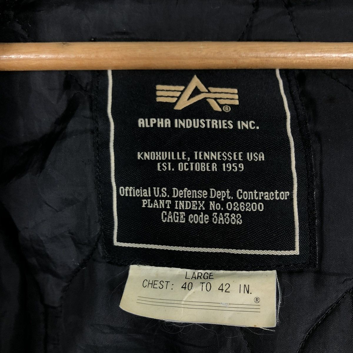 Alpha Industries 🔥VINTAGE CHORE JACKET CARGO ALPHA INDUSTRIES USA MILITARY Size US L / EU 52-54 / 3 - 18 Thumbnail