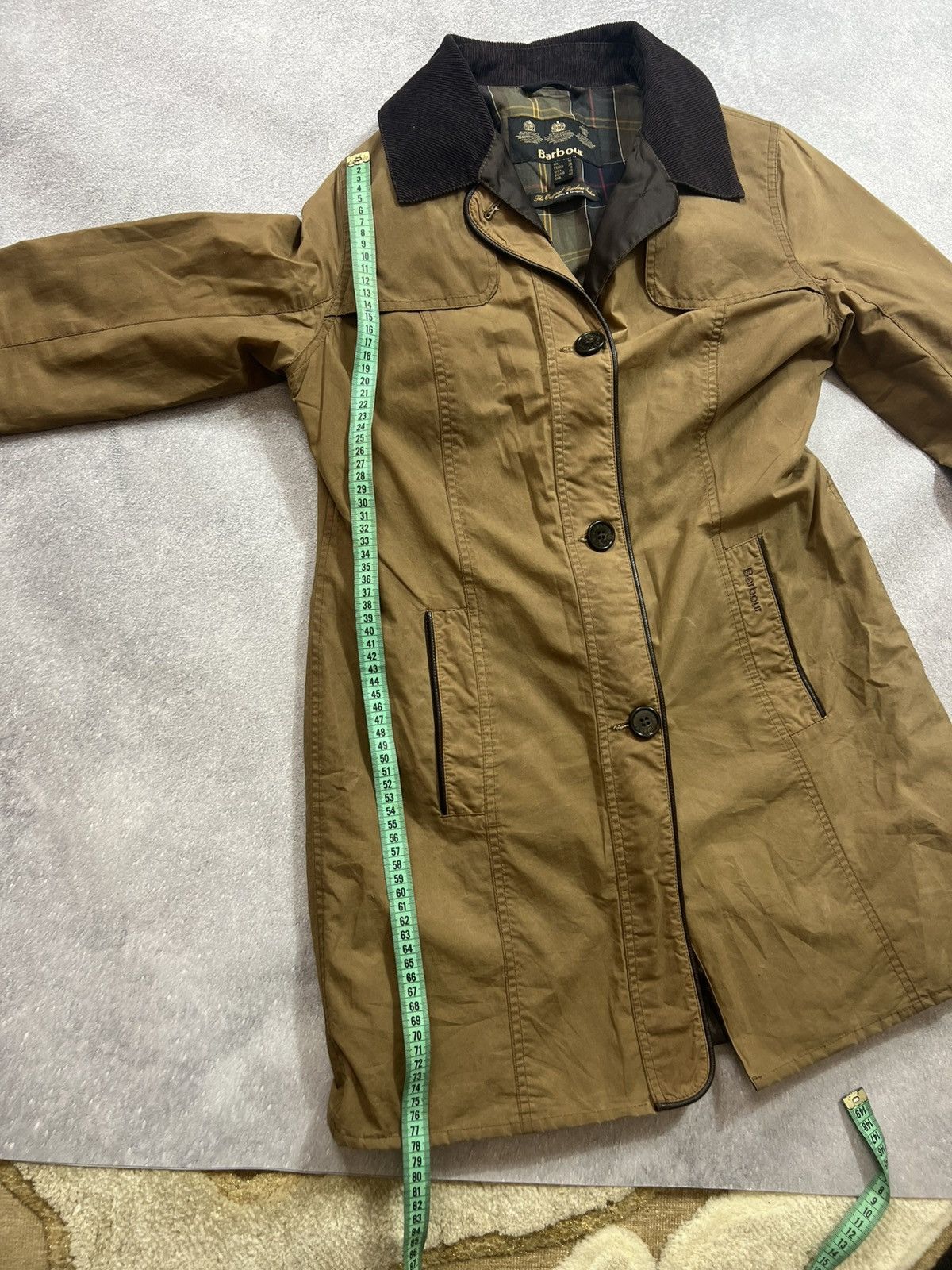 Barbour 💛VTG Rick Owens Style Barbour Vintage waterproof jacket Size US S / EU 44-46 / 1 - 22 Thumbnail