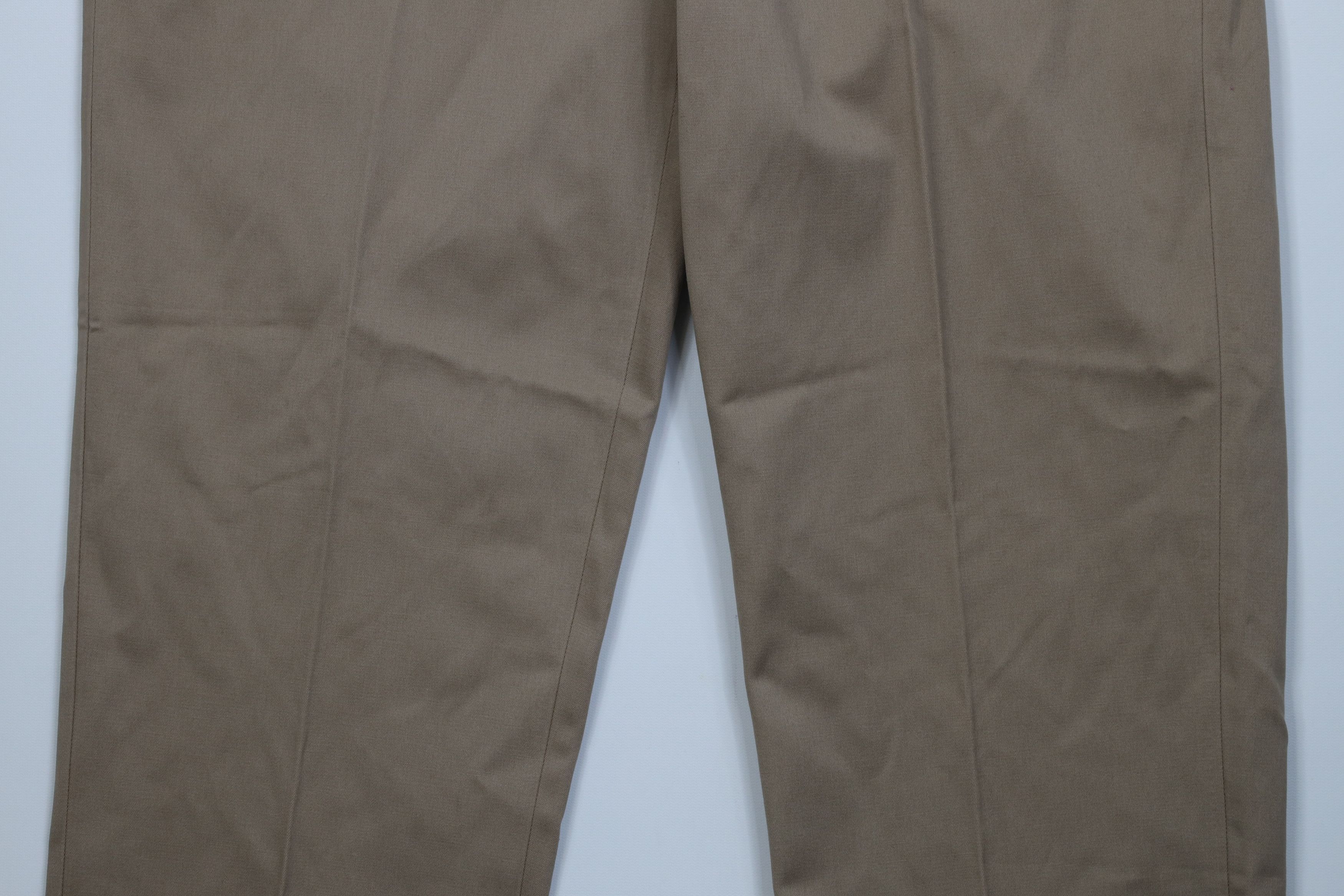 Lands' End Deadstock Vintage Y2K Lands End Chino Pants Trousers Beige Size US 37 - 3 Thumbnail